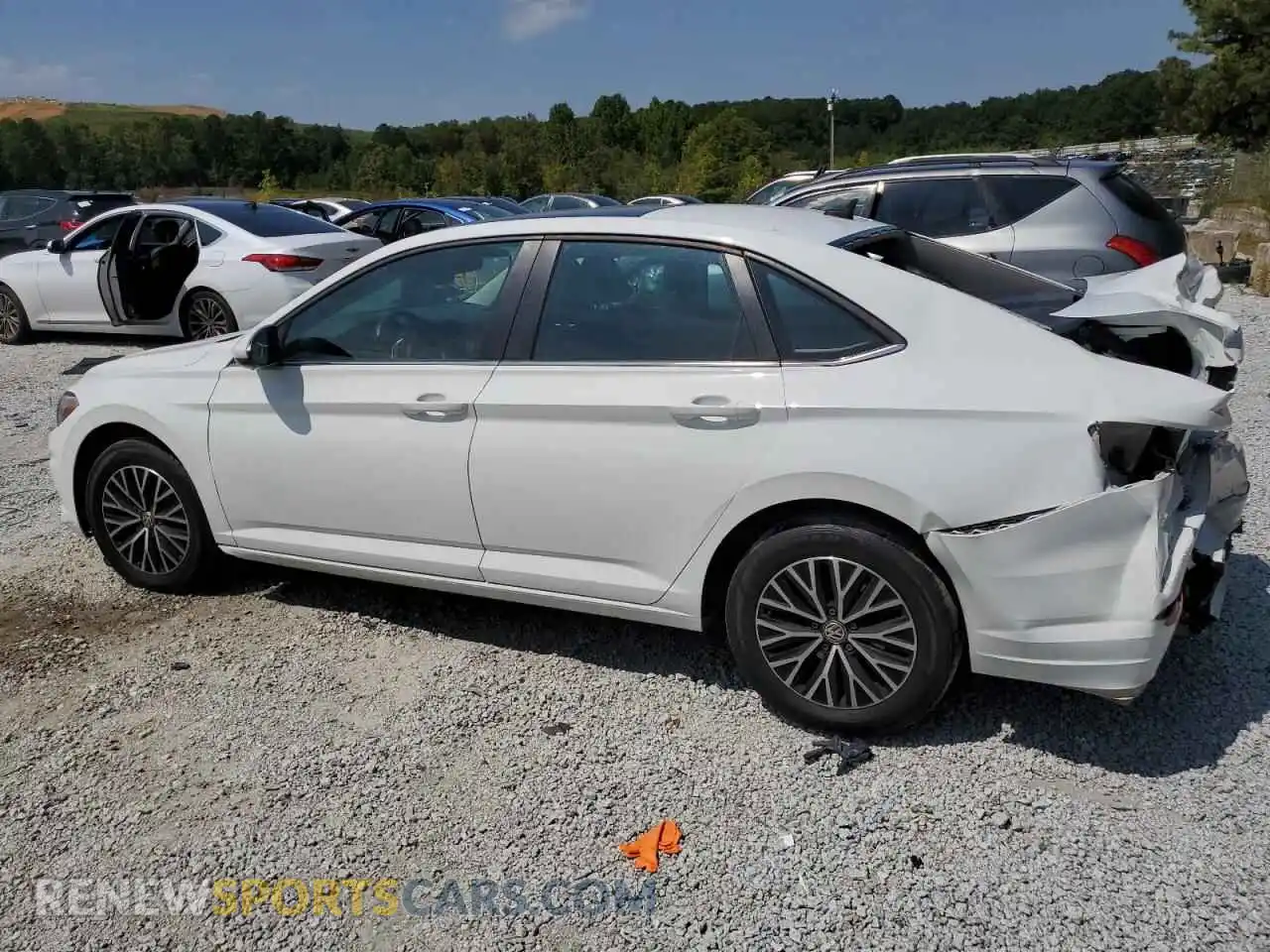 2 Photograph of a damaged car 3VWC57BU4MM023739 VOLKSWAGEN JETTA 2021