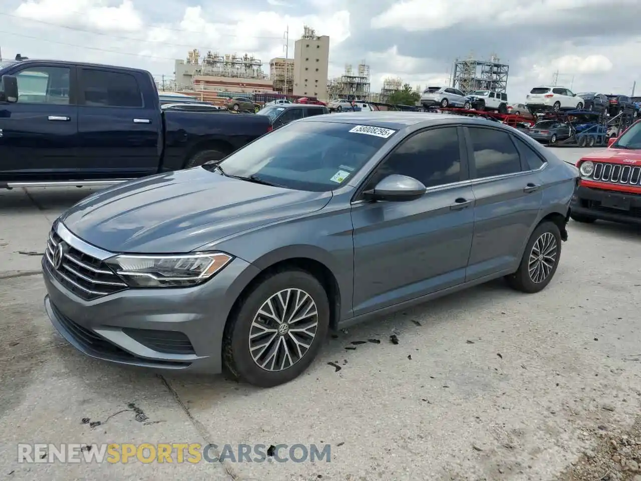 1 Фотография поврежденного автомобиля 3VWC57BU4MM026771 VOLKSWAGEN JETTA 2021