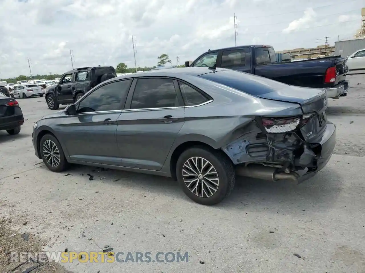 2 Фотография поврежденного автомобиля 3VWC57BU4MM026771 VOLKSWAGEN JETTA 2021