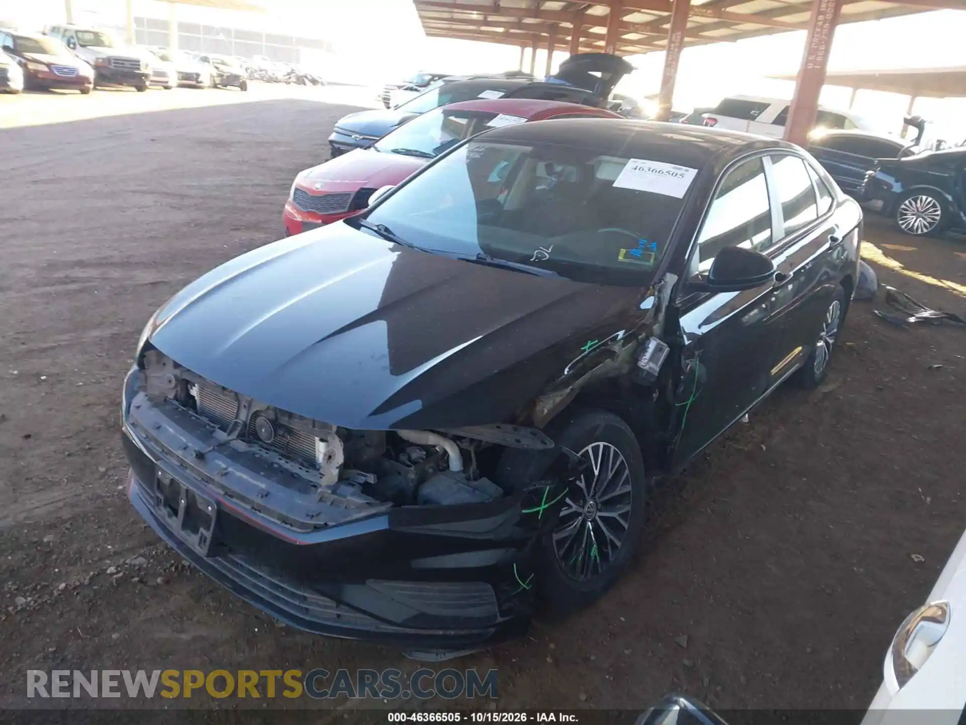 2 Photograph of a damaged car 3VWC57BU4MM030089 VOLKSWAGEN JETTA 2021