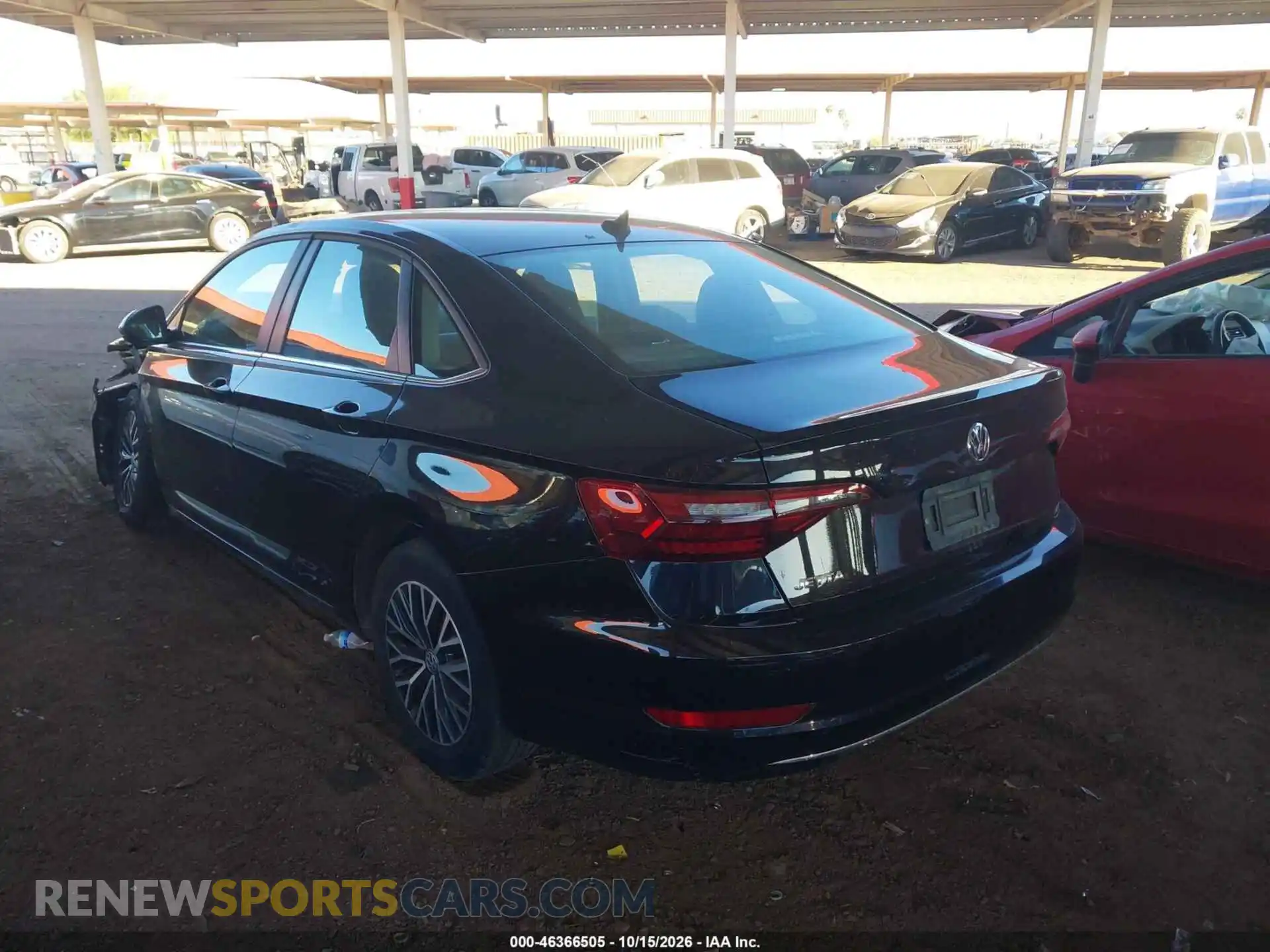3 Photograph of a damaged car 3VWC57BU4MM030089 VOLKSWAGEN JETTA 2021