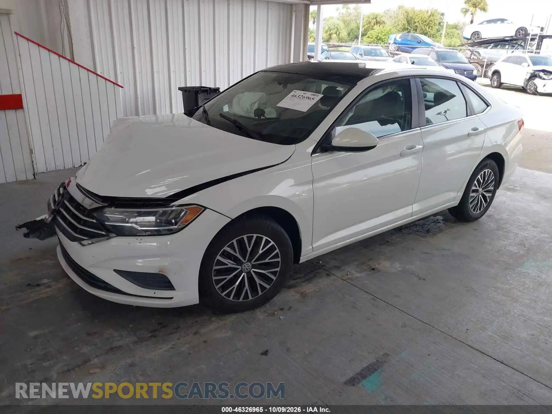 2 Photograph of a damaged car 3VWC57BU4MM035308 VOLKSWAGEN JETTA 2021