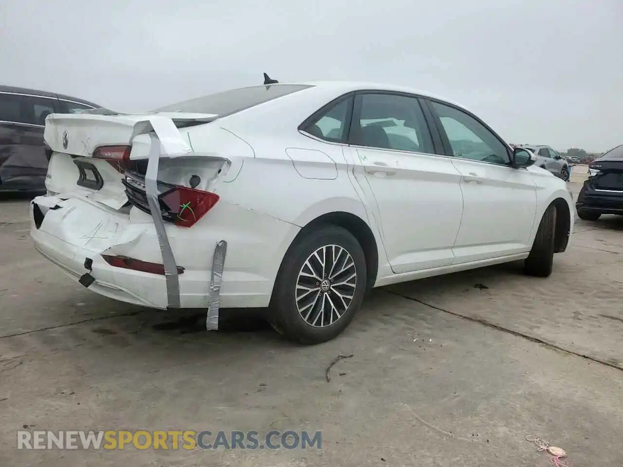 3 Photograph of a damaged car 3VWC57BU4MM042937 VOLKSWAGEN JETTA 2021