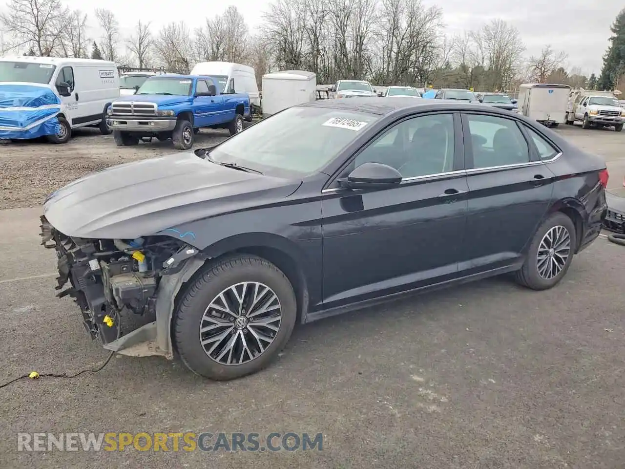 1 Photograph of a damaged car 3VWC57BU4MM047572 VOLKSWAGEN JETTA 2021