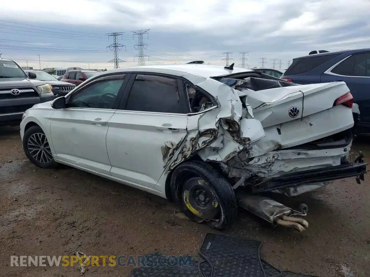 2 Photograph of a damaged car 3VWC57BU4MM053159 VOLKSWAGEN JETTA 2021