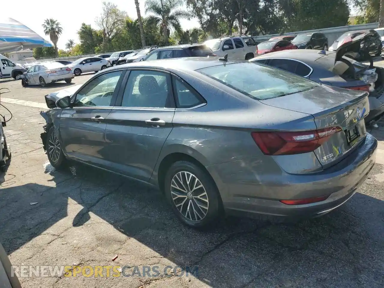 2 Photograph of a damaged car 3VWC57BU4MM081334 VOLKSWAGEN JETTA 2021