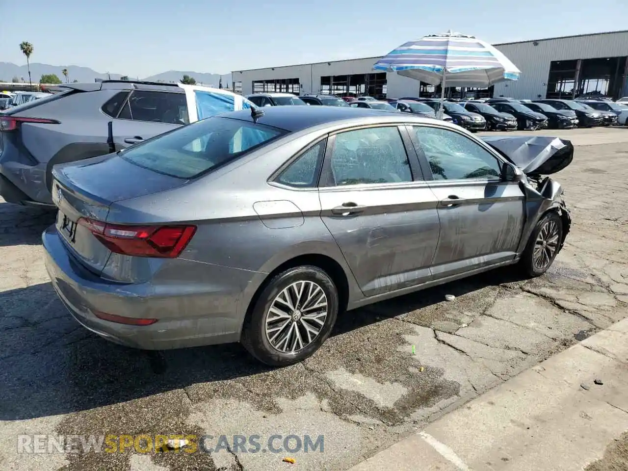 3 Photograph of a damaged car 3VWC57BU4MM081334 VOLKSWAGEN JETTA 2021
