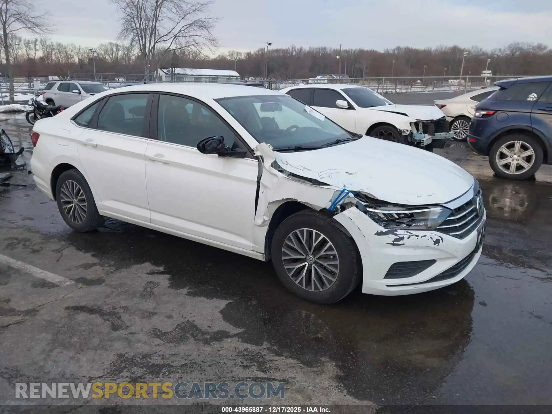 1 Photograph of a damaged car 3VWC57BU4MM083567 VOLKSWAGEN JETTA 2021