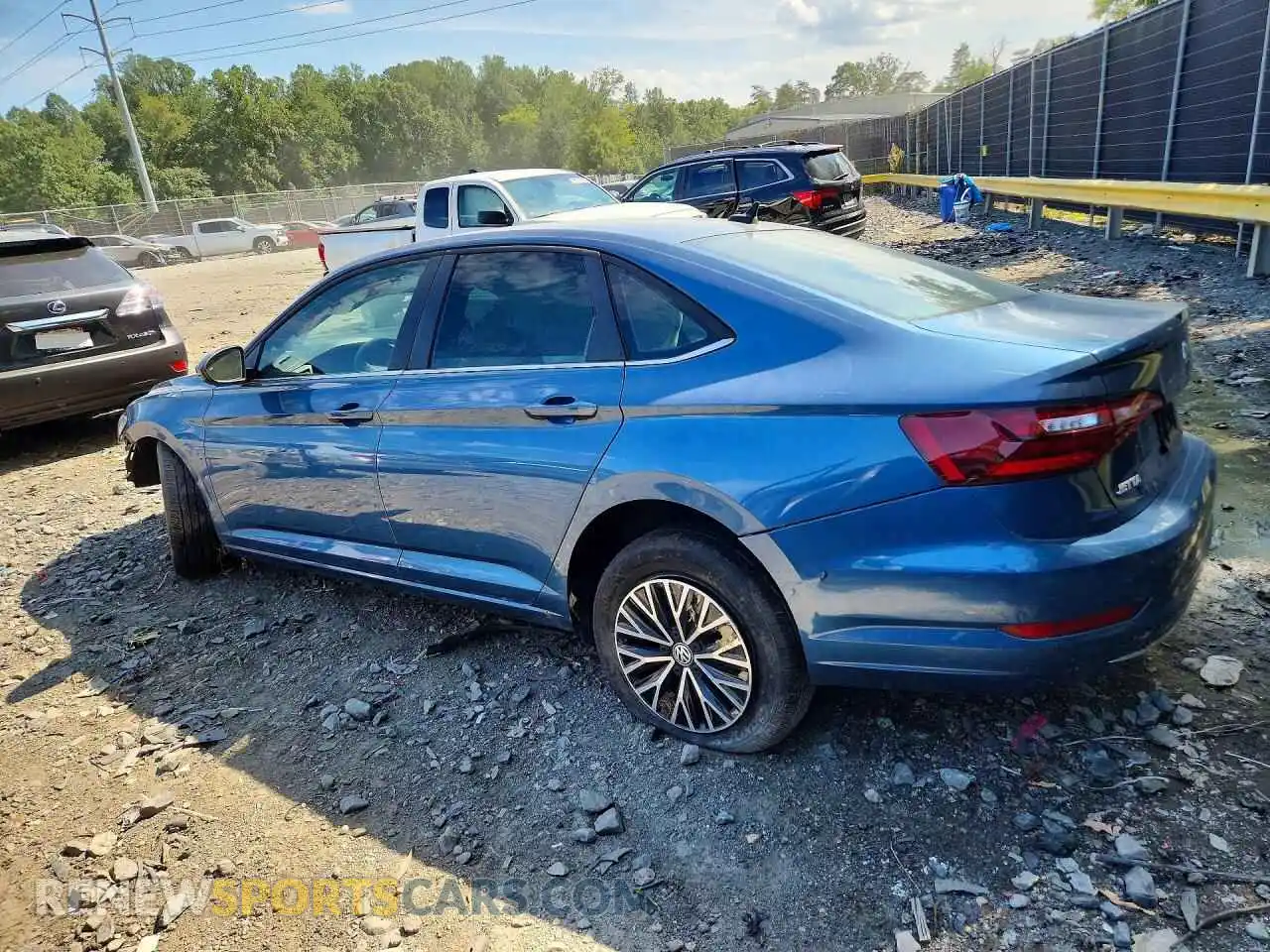 2 Photograph of a damaged car 3VWC57BU4MM086517 VOLKSWAGEN JETTA 2021