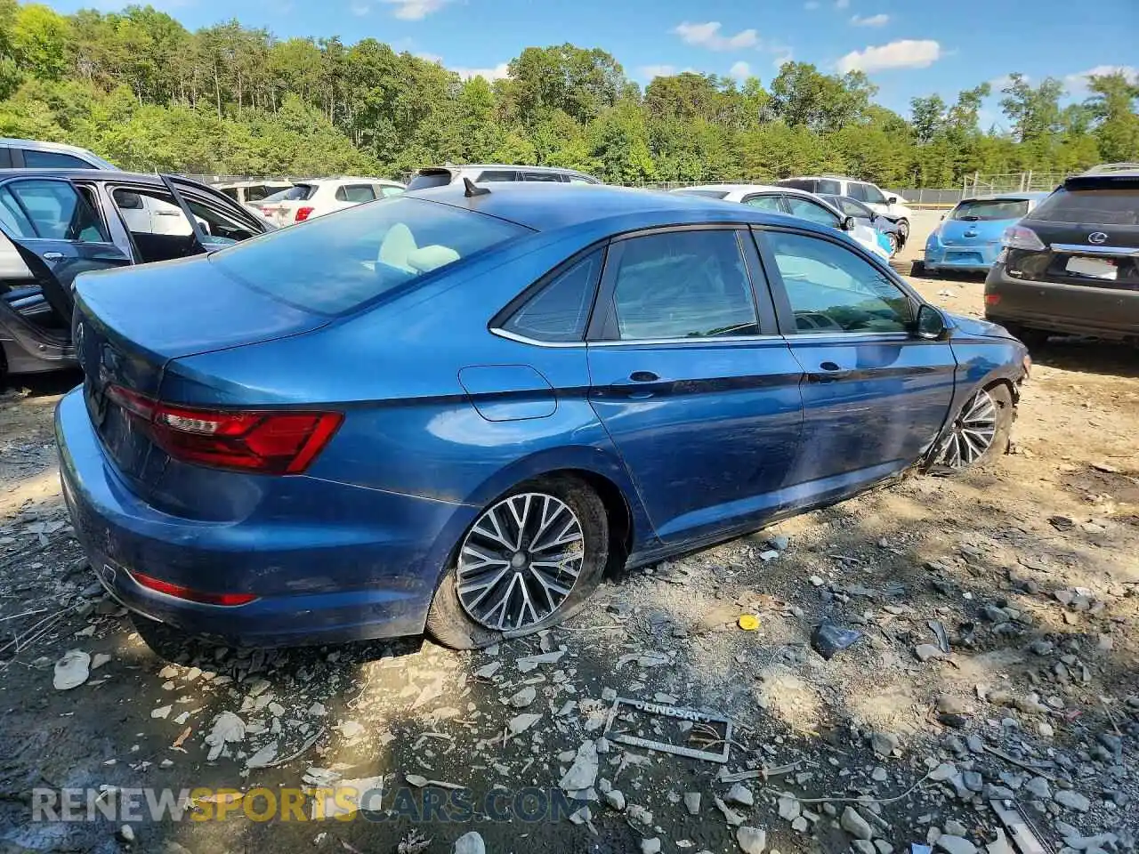 3 Photograph of a damaged car 3VWC57BU4MM086517 VOLKSWAGEN JETTA 2021