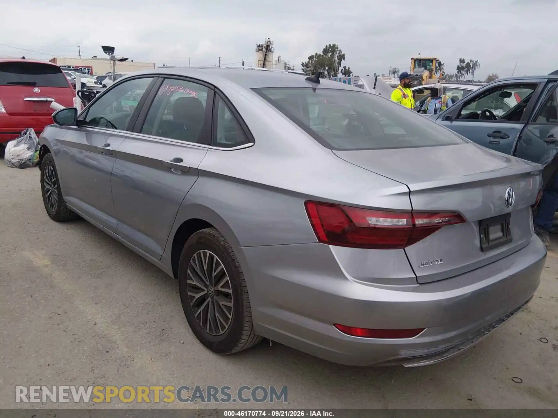 3 Фотография поврежденного автомобиля 3VWC57BU4MM091314 VOLKSWAGEN JETTA 2021