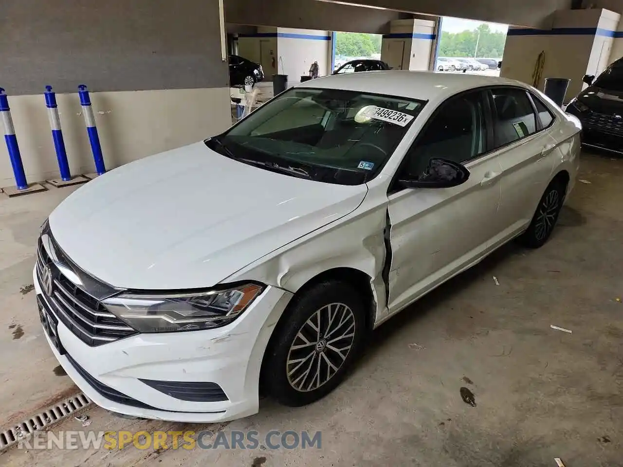 1 Photograph of a damaged car 3VWC57BU4MM096559 VOLKSWAGEN JETTA 2021