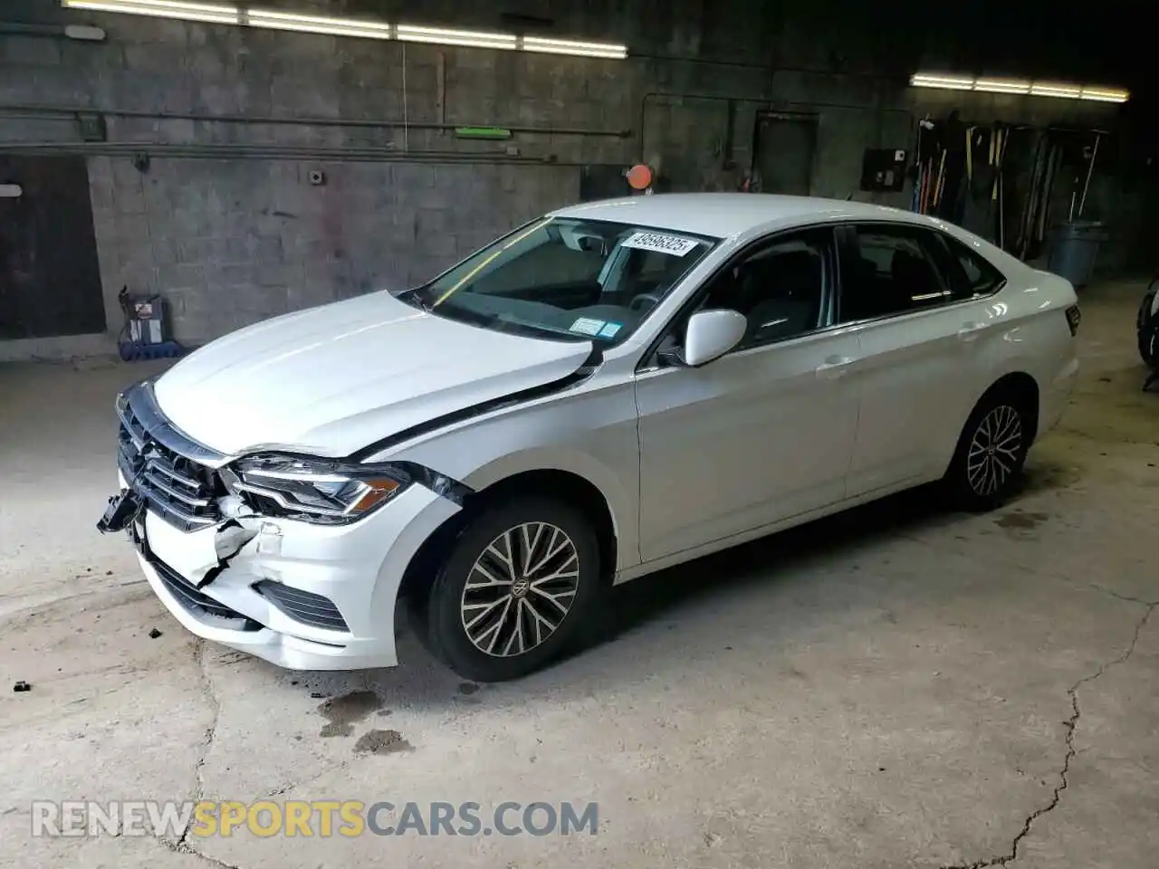 1 Photograph of a damaged car 3VWC57BU4MM098196 VOLKSWAGEN JETTA 2021