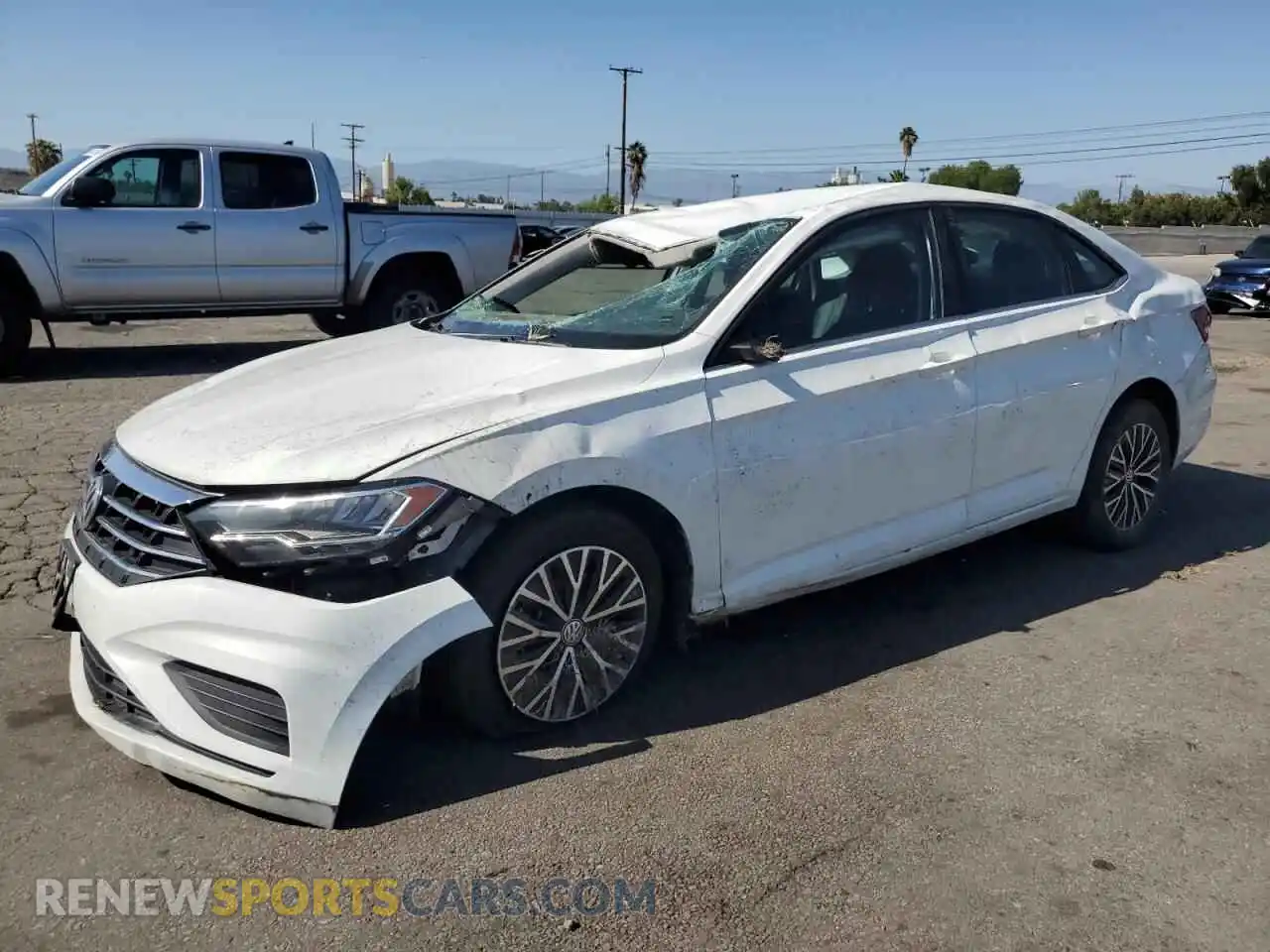 1 Photograph of a damaged car 3VWC57BU4MM101520 VOLKSWAGEN JETTA 2021
