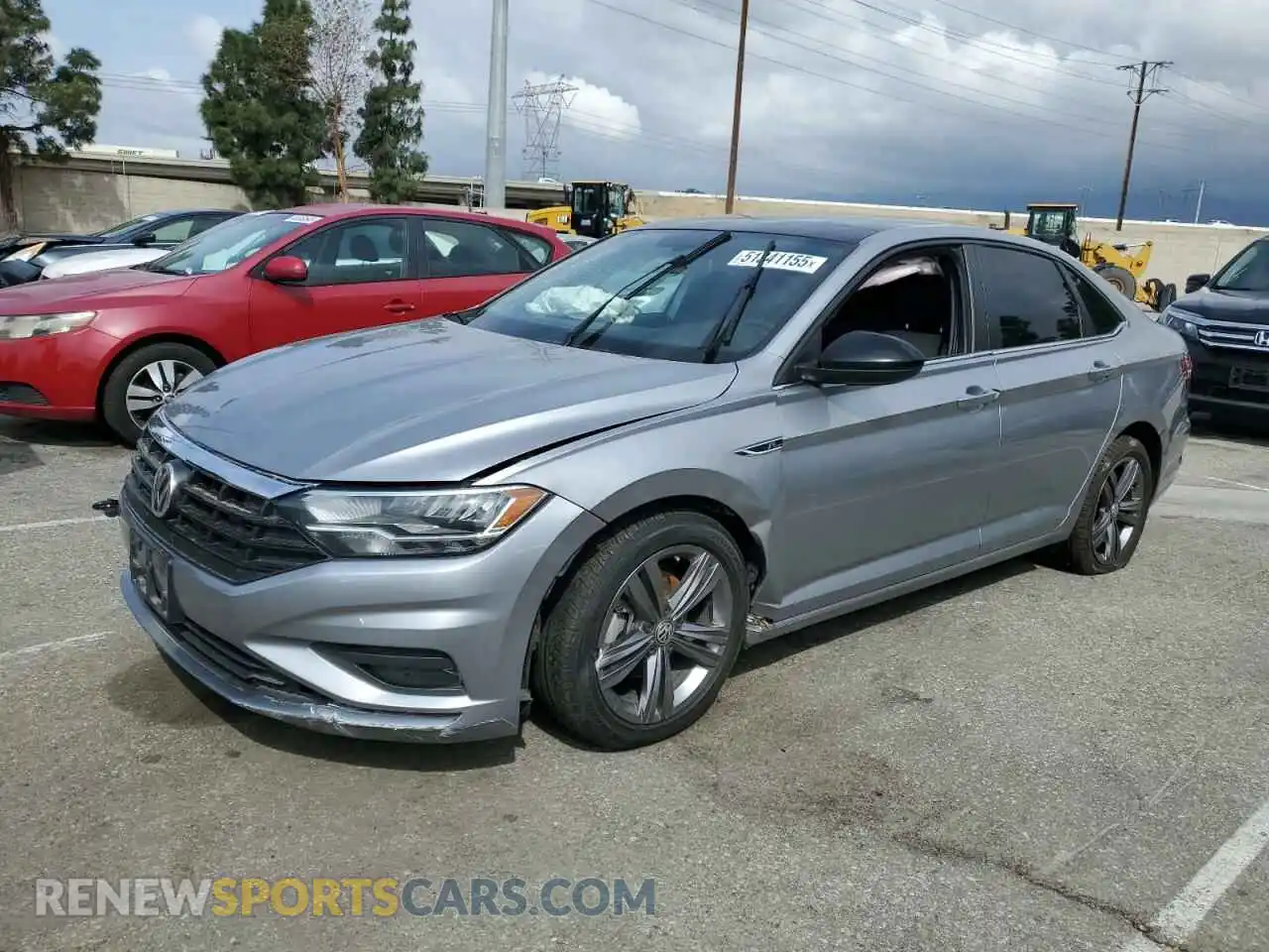 1 Photograph of a damaged car 3VWC57BU5MM005072 VOLKSWAGEN JETTA 2021