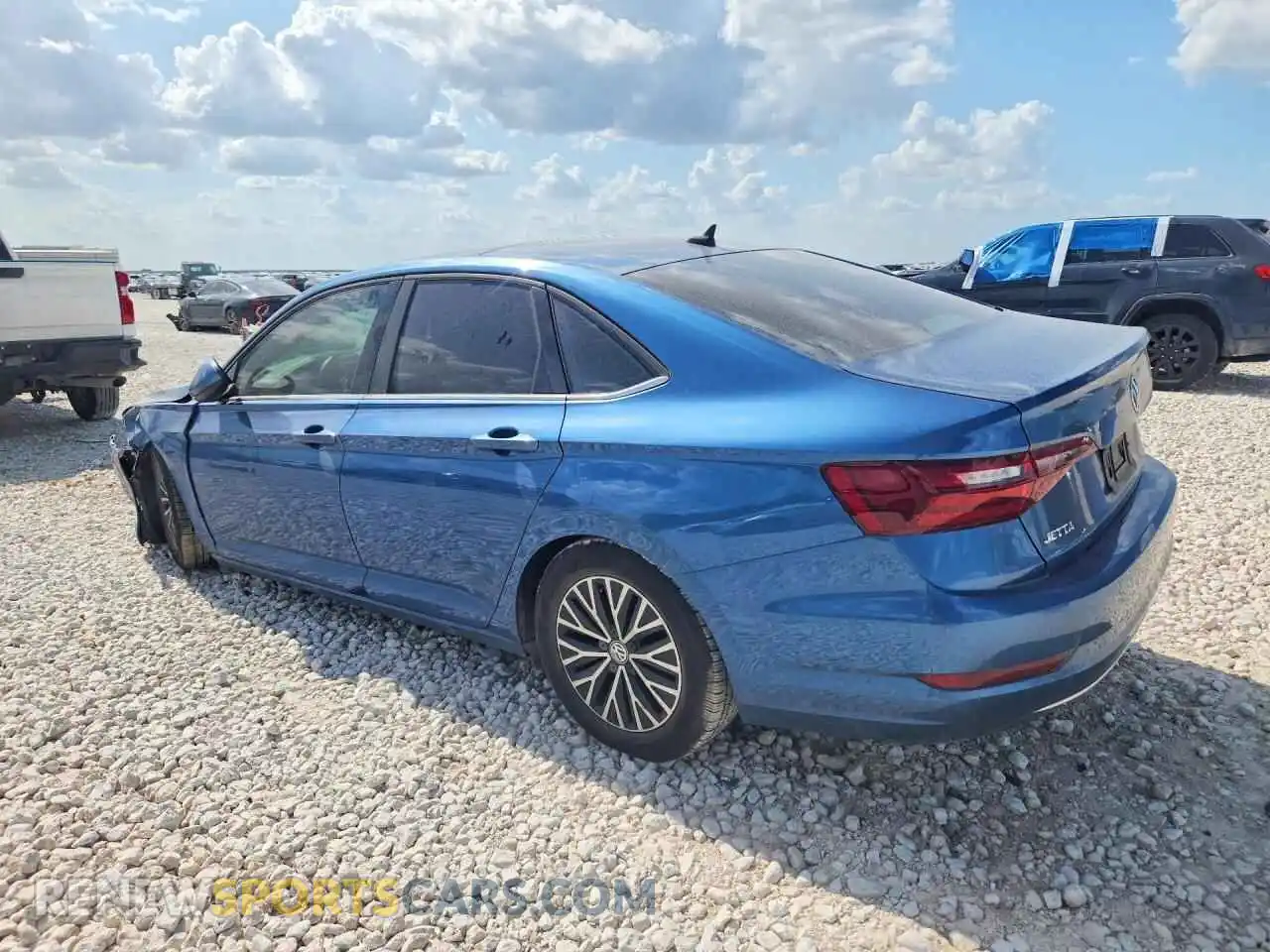 2 Photograph of a damaged car 3VWC57BU5MM007677 VOLKSWAGEN JETTA 2021