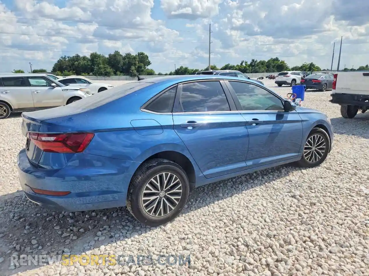 3 Photograph of a damaged car 3VWC57BU5MM007677 VOLKSWAGEN JETTA 2021