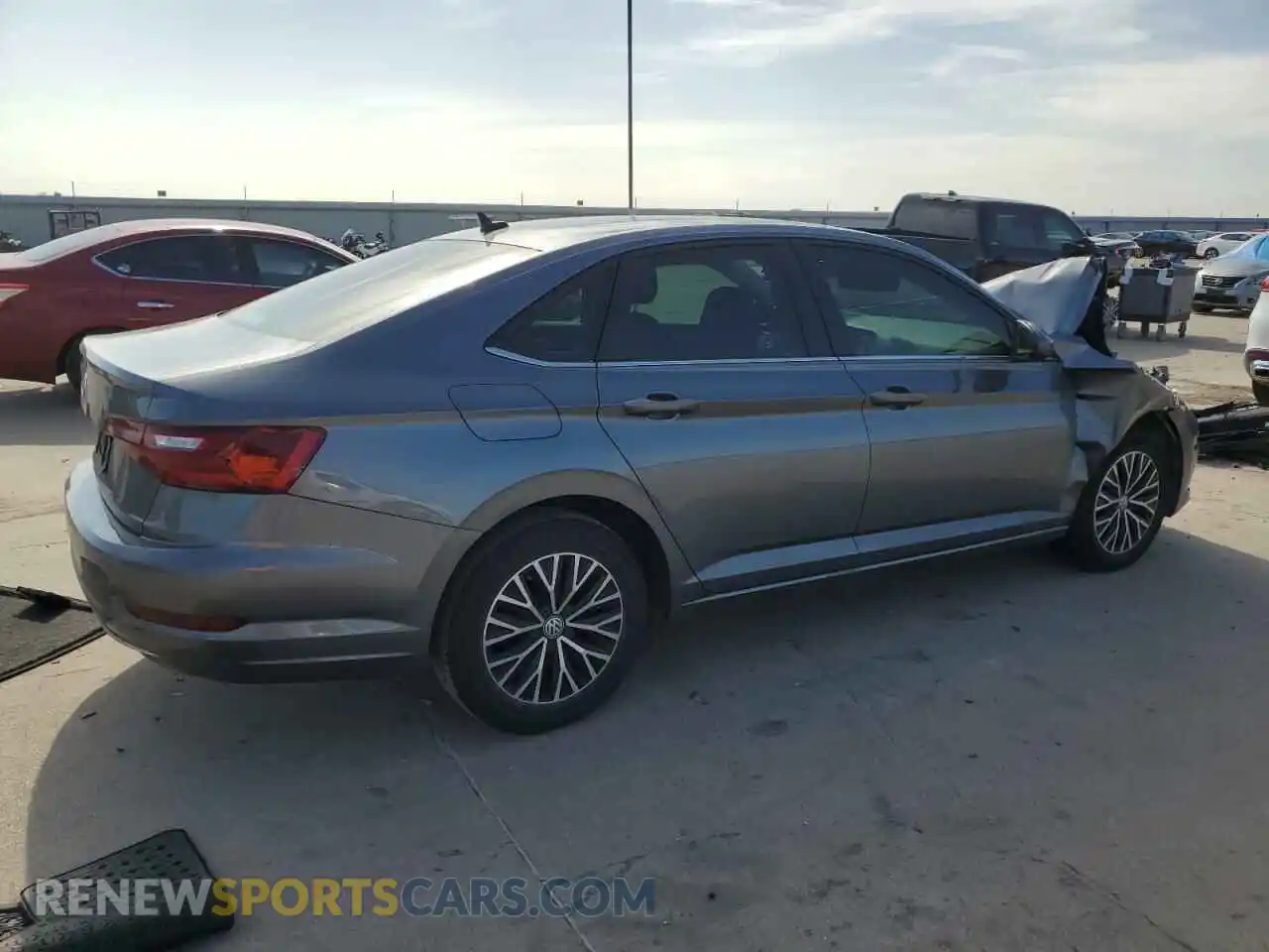 3 Photograph of a damaged car 3VWC57BU5MM009963 VOLKSWAGEN JETTA 2021