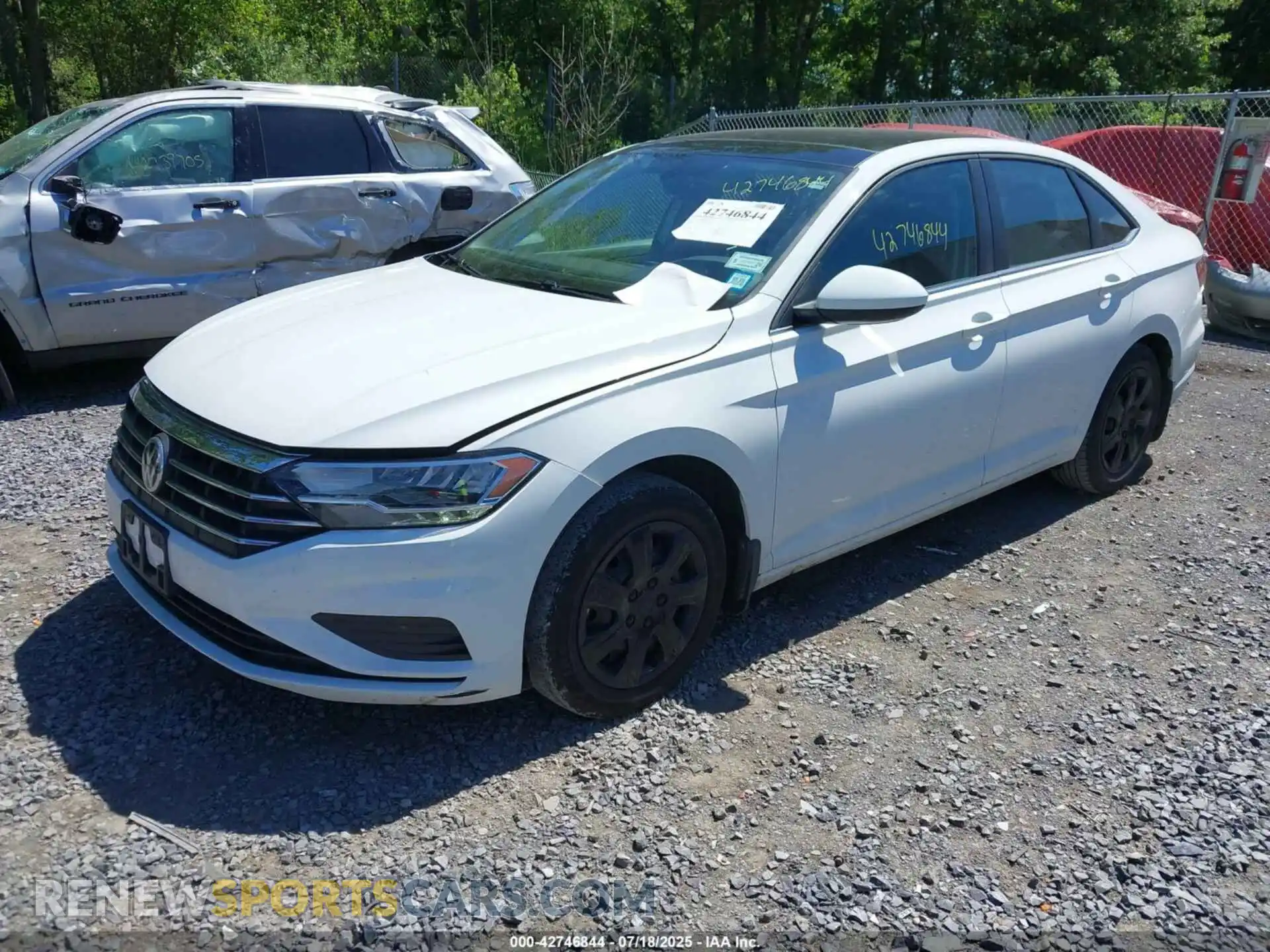 2 Photograph of a damaged car 3VWC57BU5MM018422 VOLKSWAGEN JETTA 2021