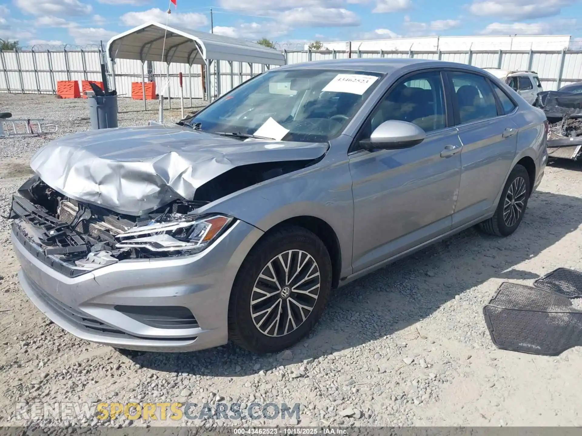 2 Photograph of a damaged car 3VWC57BU5MM026438 VOLKSWAGEN JETTA 2021