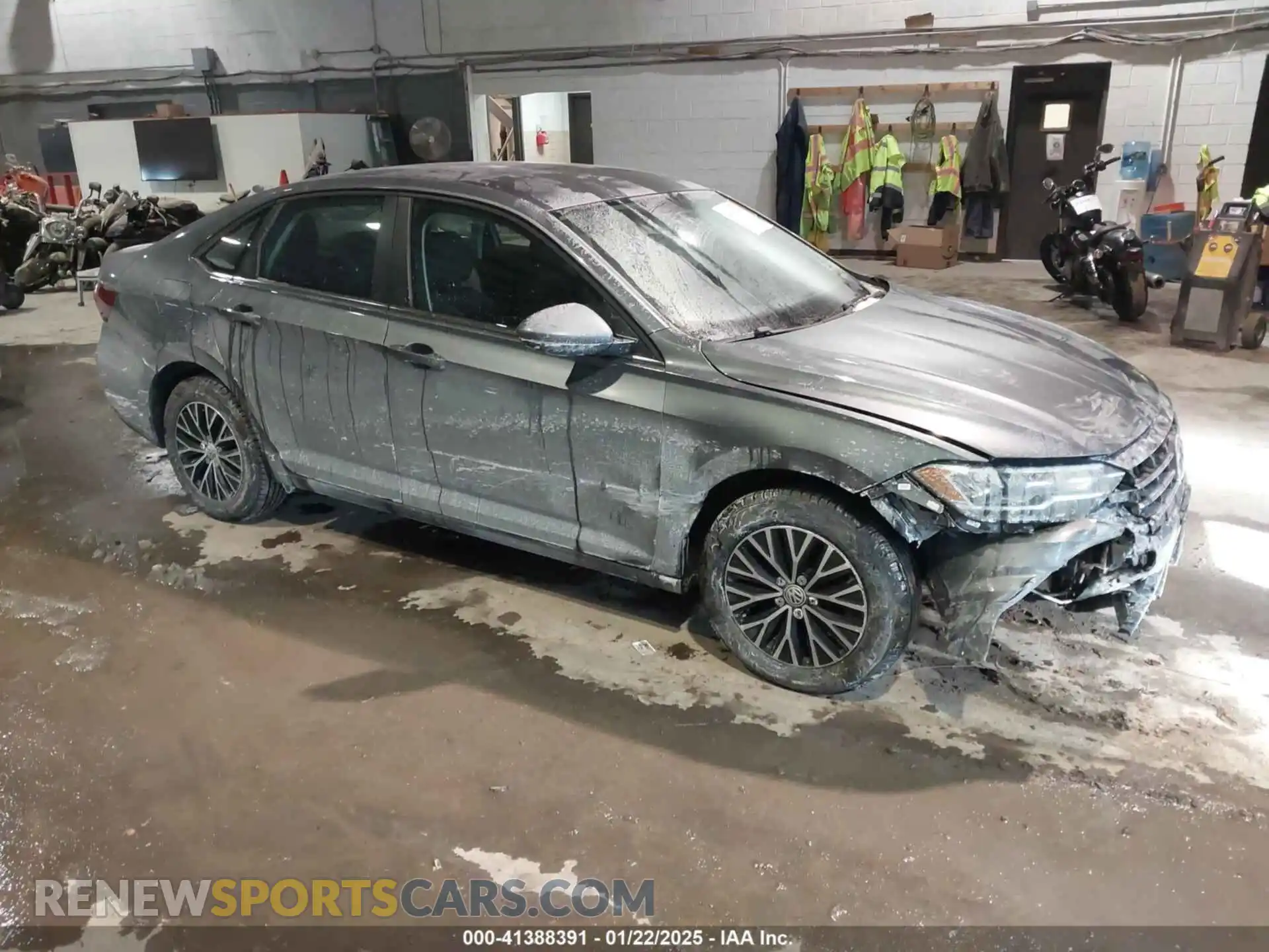 1 Photograph of a damaged car 3VWC57BU5MM028805 VOLKSWAGEN JETTA 2021
