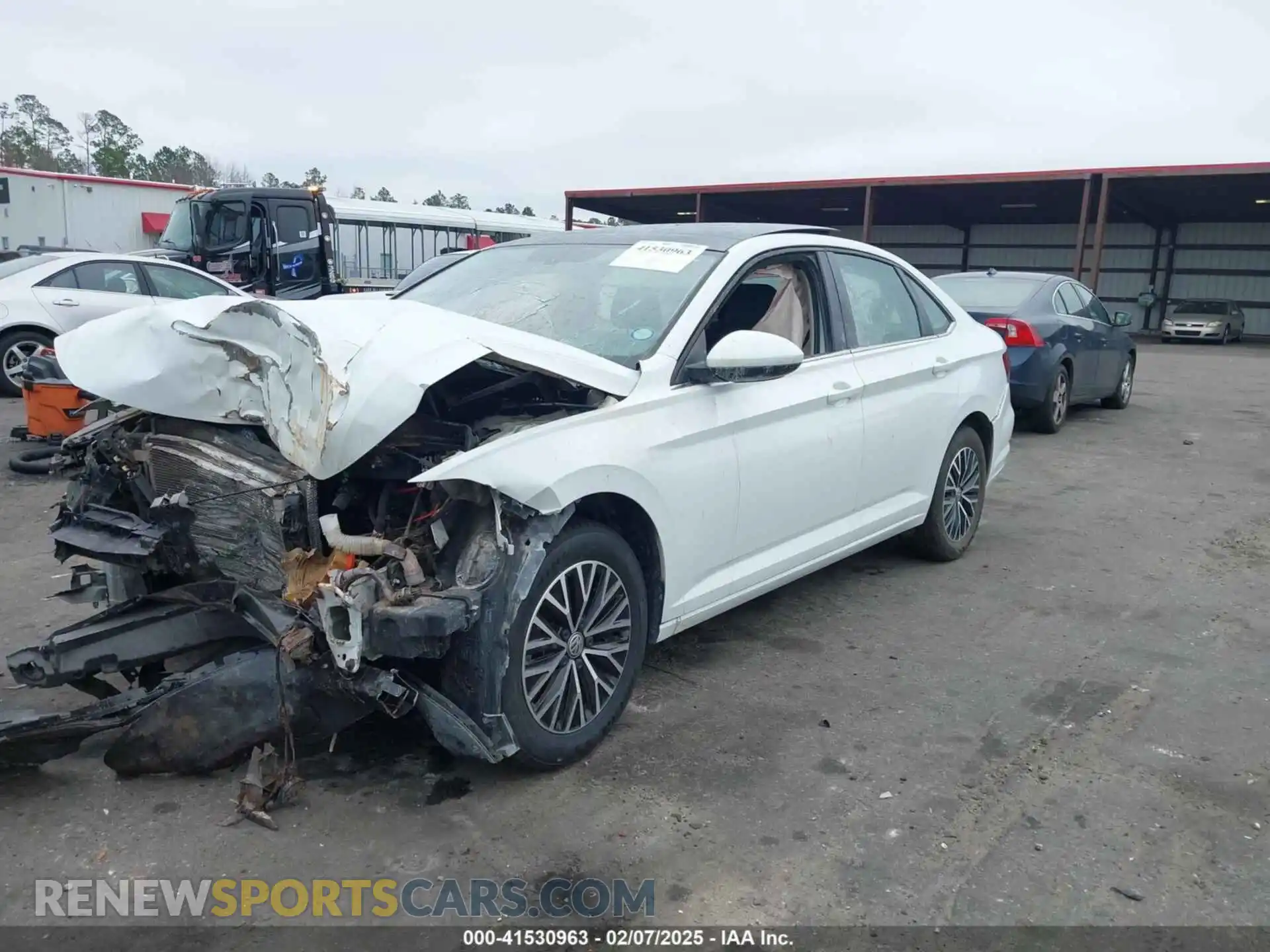 2 fotografías del automóvil dañado 3VWC57BU5MM031347 VOLKSWAGEN JETTA 2021