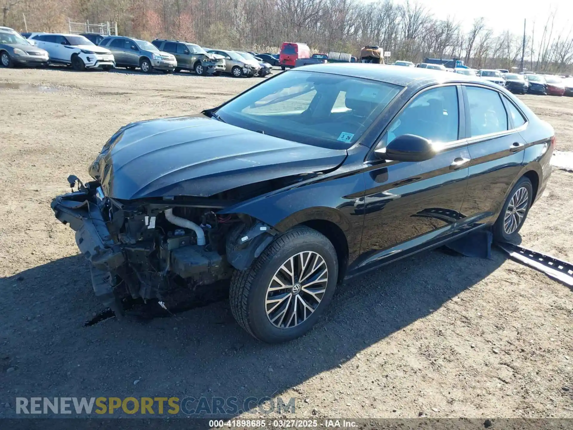 2 Photograph of a damaged car 3VWC57BU5MM032174 VOLKSWAGEN JETTA 2021