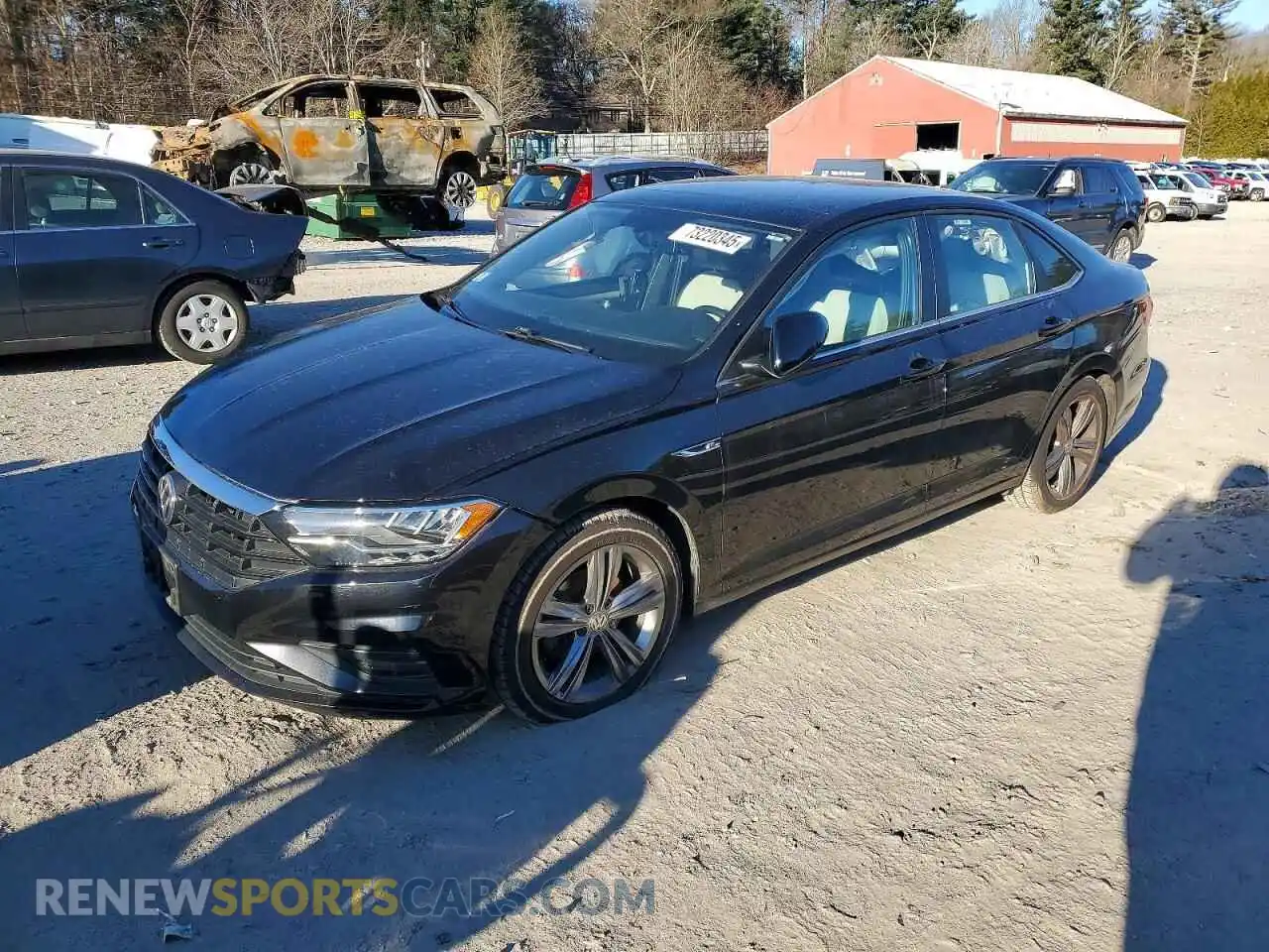 1 Photograph of a damaged car 3VWC57BU5MM039108 VOLKSWAGEN JETTA 2021