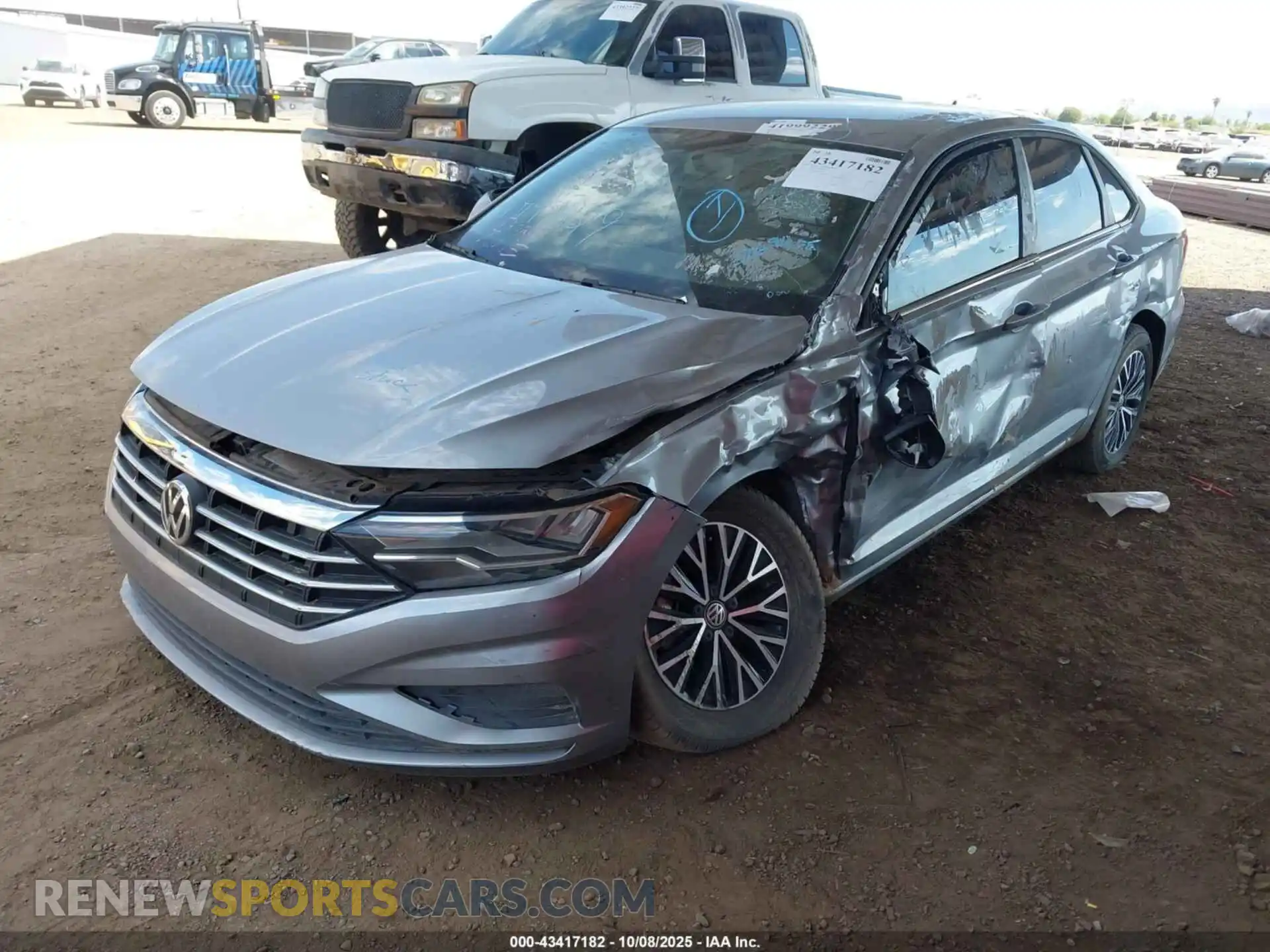 2 Photograph of a damaged car 3VWC57BU5MM055602 VOLKSWAGEN JETTA 2021