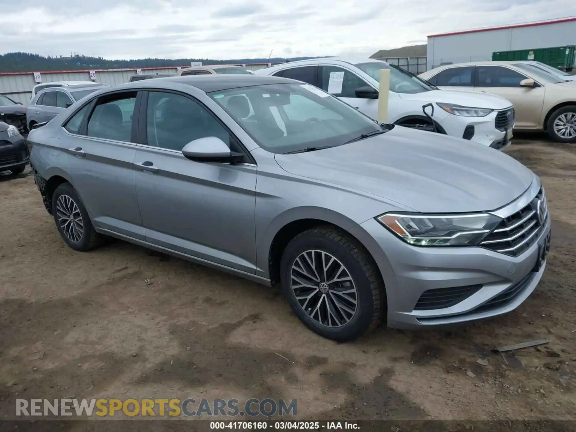1 Photograph of a damaged car 3VWC57BU5MM067846 VOLKSWAGEN JETTA 2021