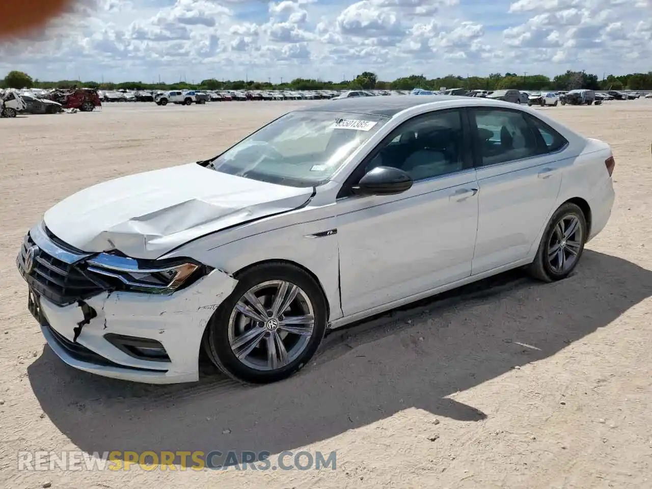 1 Photograph of a damaged car 3VWC57BU5MM084081 VOLKSWAGEN JETTA 2021