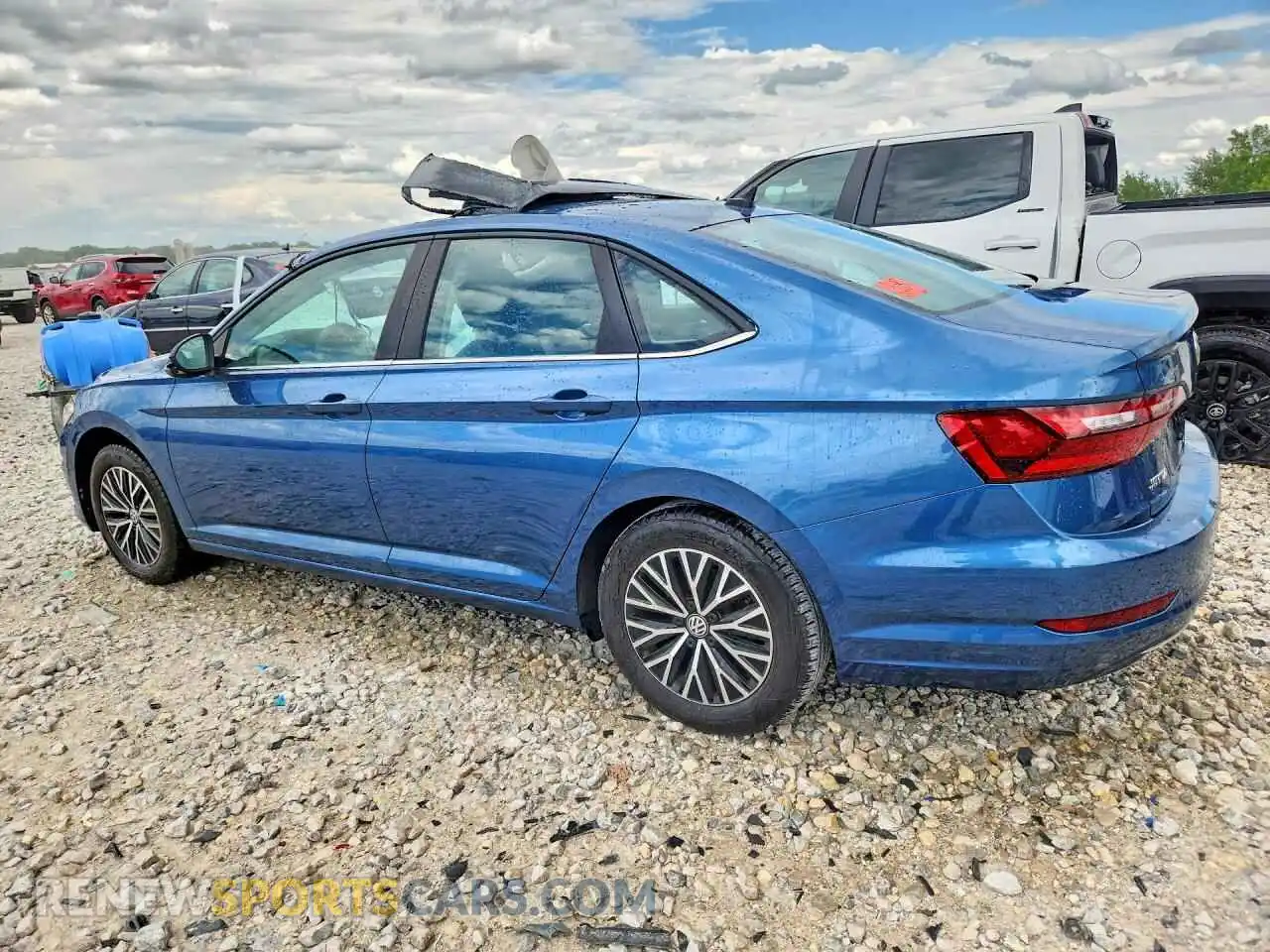 2 Photograph of a damaged car 3VWC57BU5MM092343 VOLKSWAGEN JETTA 2021