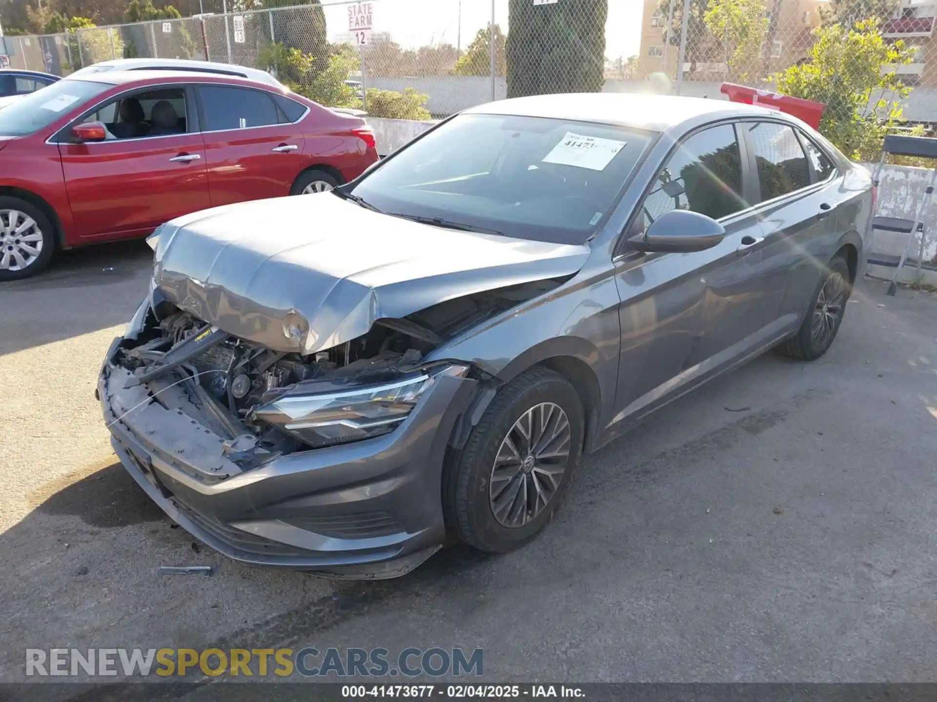 2 Photograph of a damaged car 3VWC57BU6MM004304 VOLKSWAGEN JETTA 2021