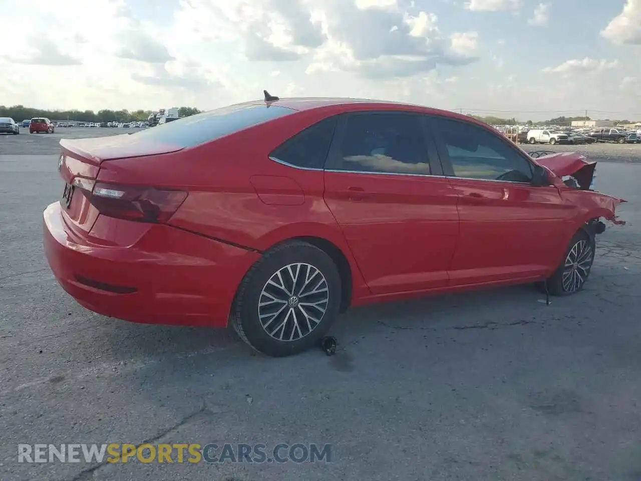 3 Photograph of a damaged car 3VWC57BU6MM014704 VOLKSWAGEN JETTA 2021