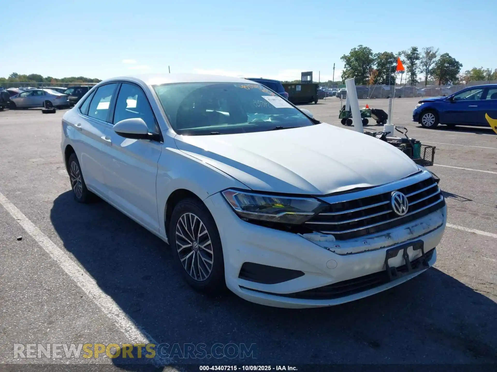 1 Photograph of a damaged car 3VWC57BU6MM015156 VOLKSWAGEN JETTA 2021