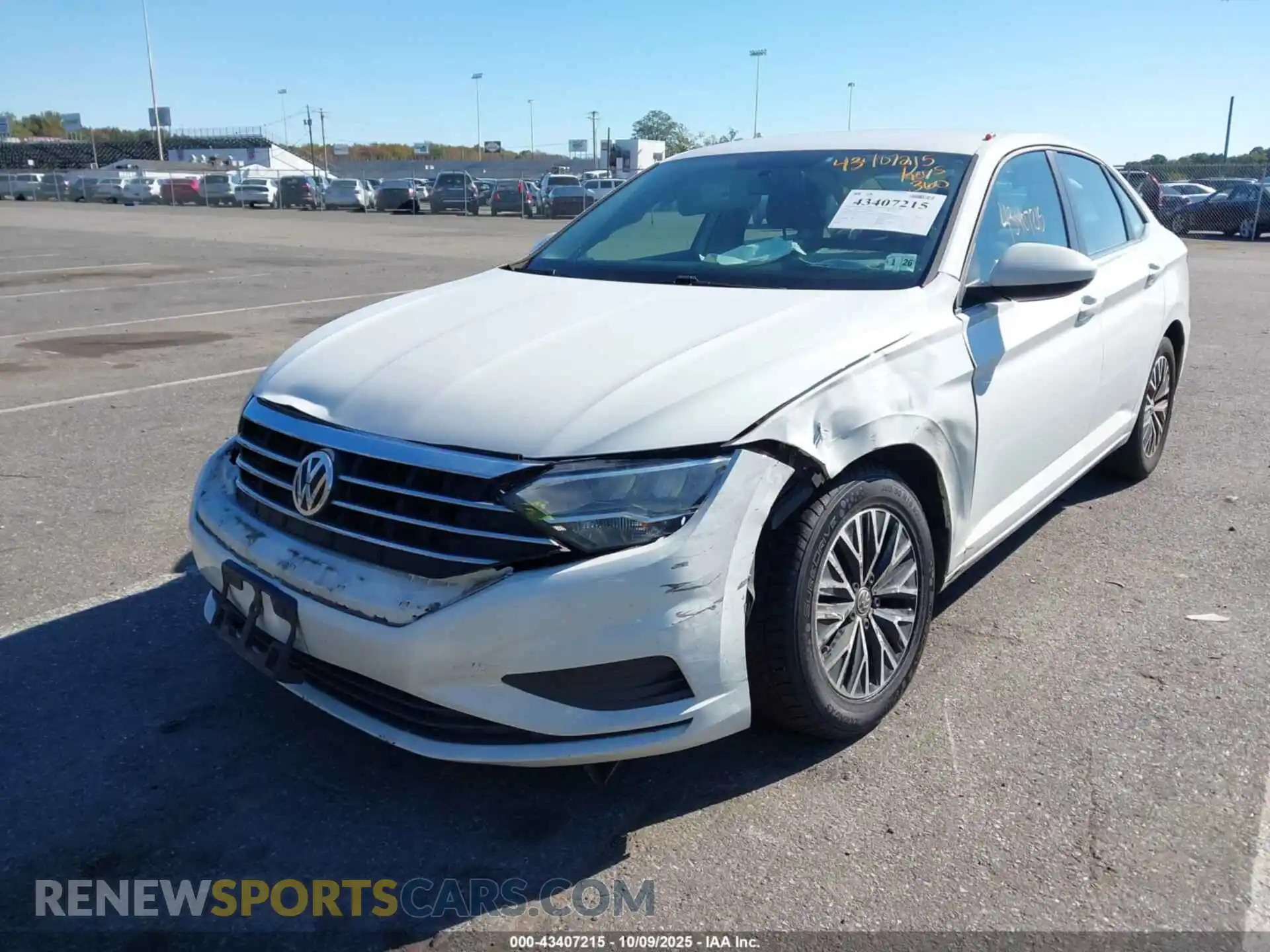 2 Photograph of a damaged car 3VWC57BU6MM015156 VOLKSWAGEN JETTA 2021