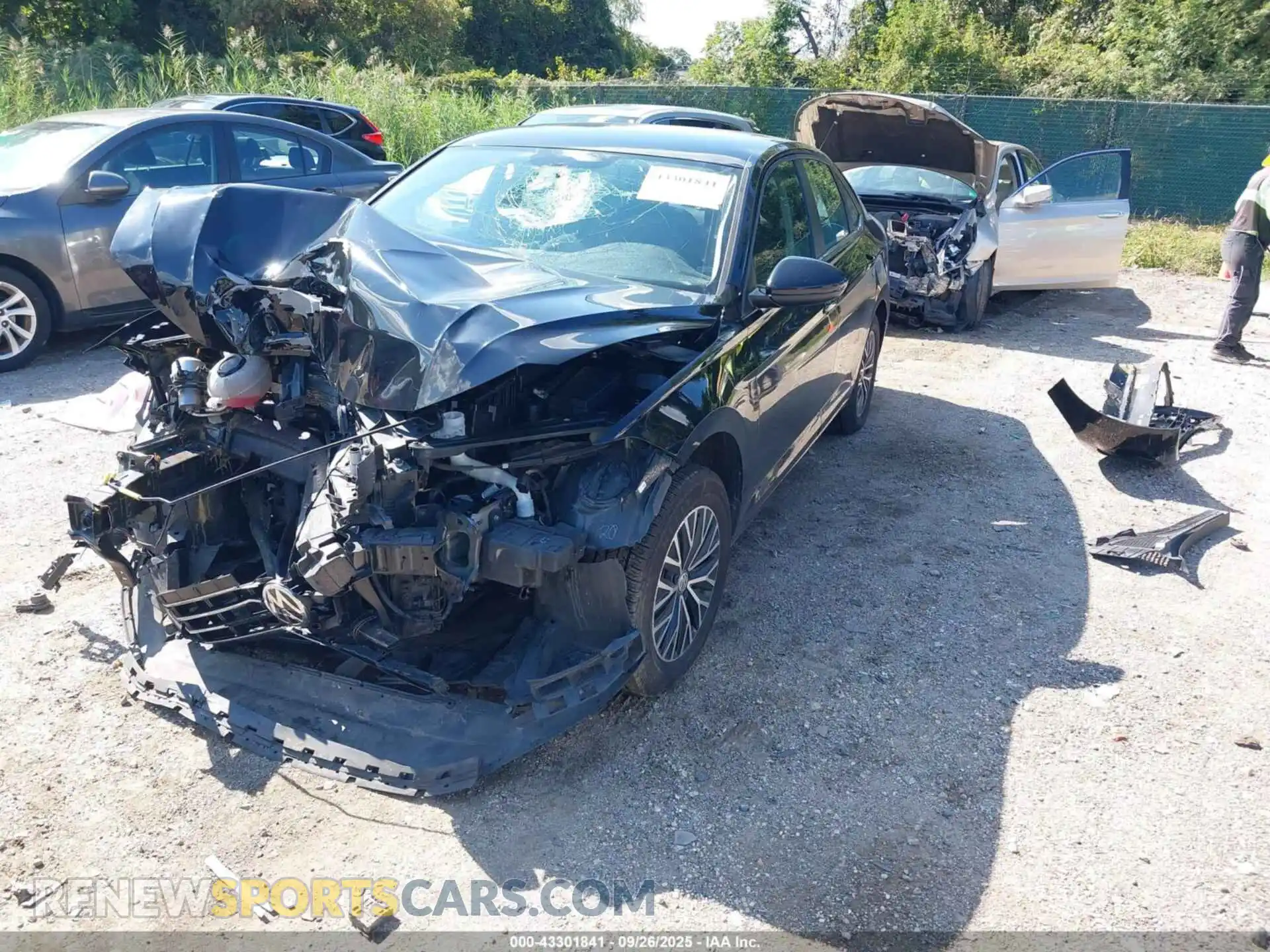 2 Photograph of a damaged car 3VWC57BU6MM015450 VOLKSWAGEN JETTA 2021