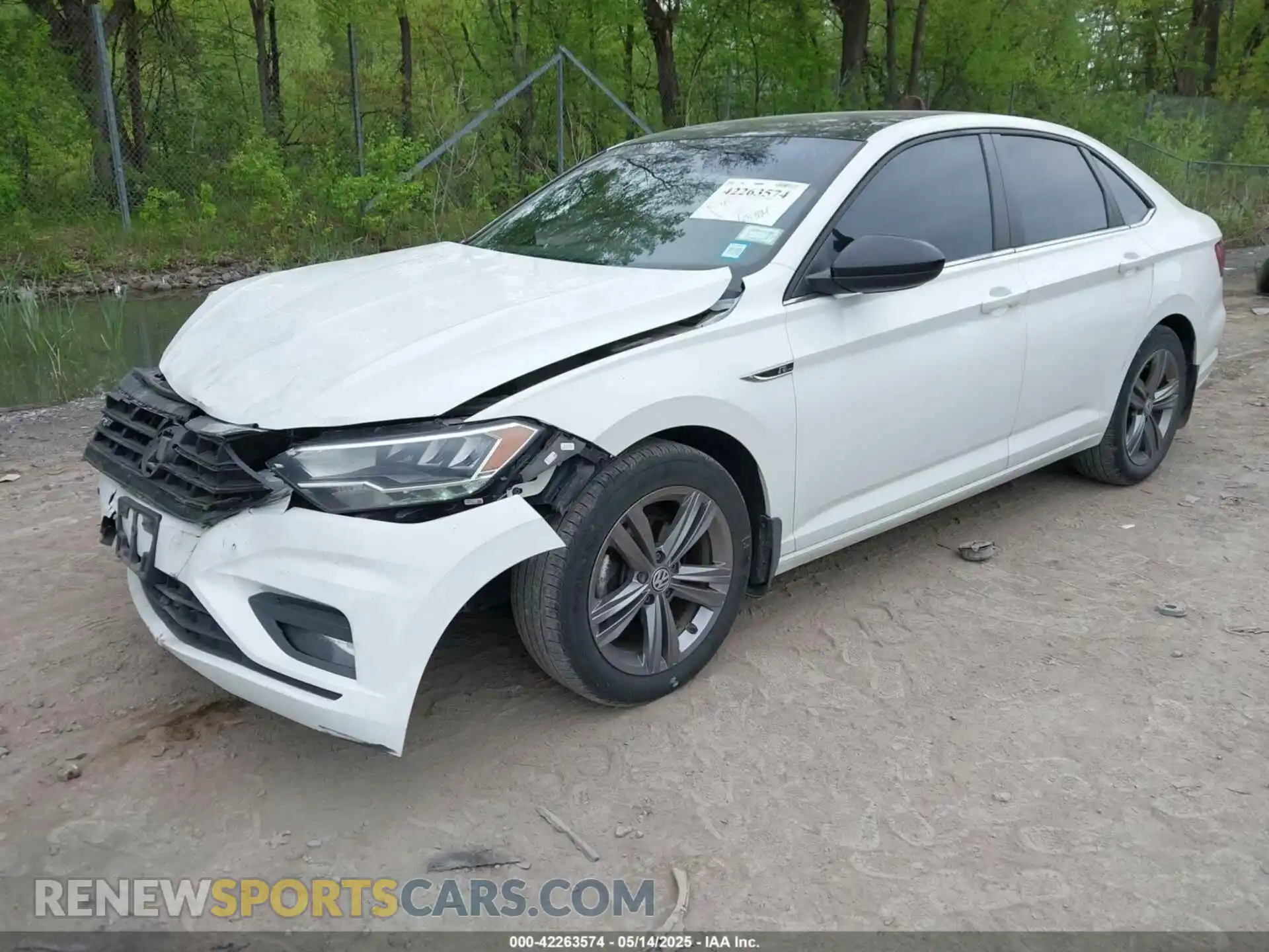 2 Photograph of a damaged car 3VWC57BU6MM020180 VOLKSWAGEN JETTA 2021