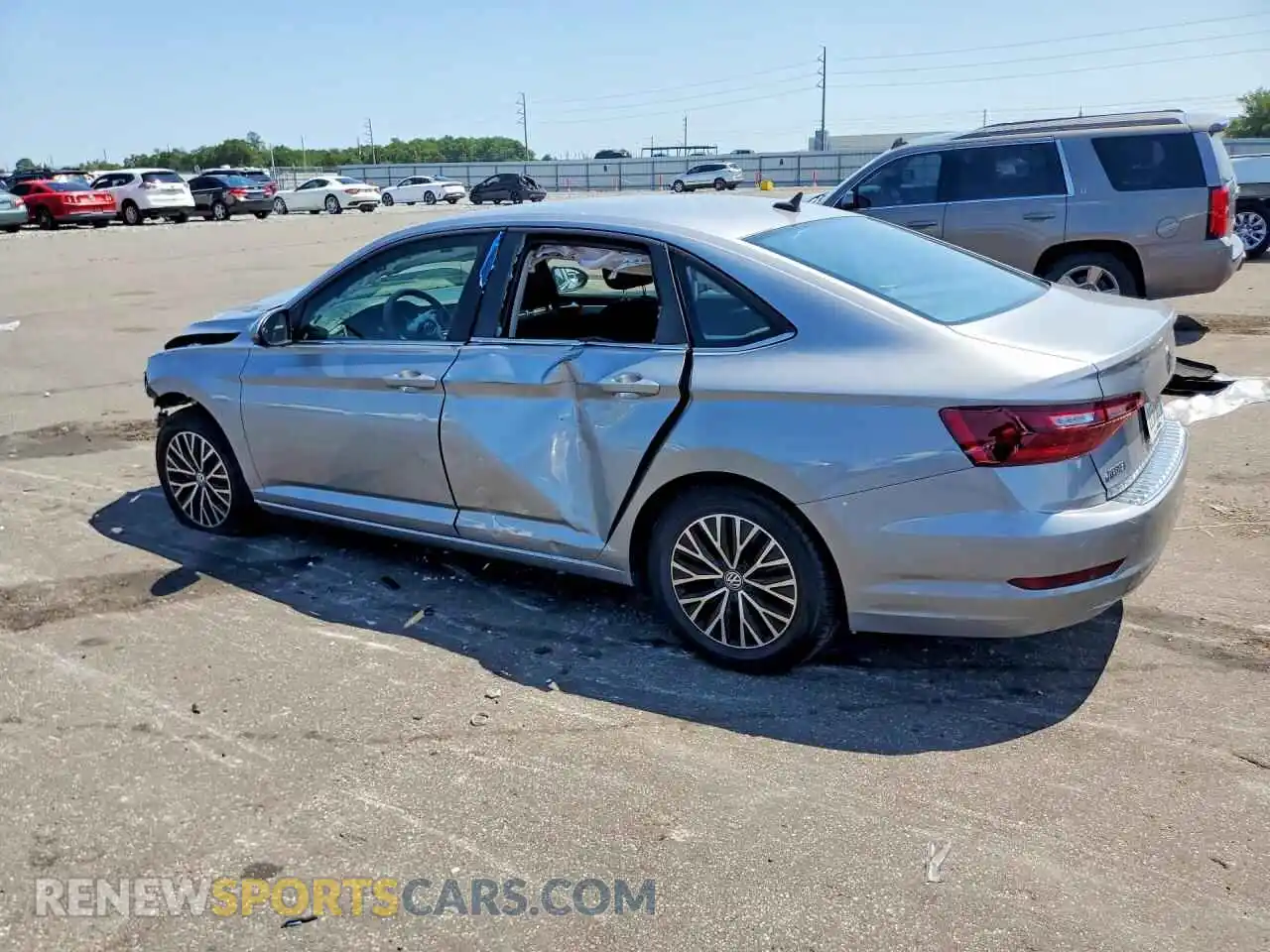 2 fotografías del automóvil dañado 3VWC57BU6MM023385 VOLKSWAGEN JETTA 2021
