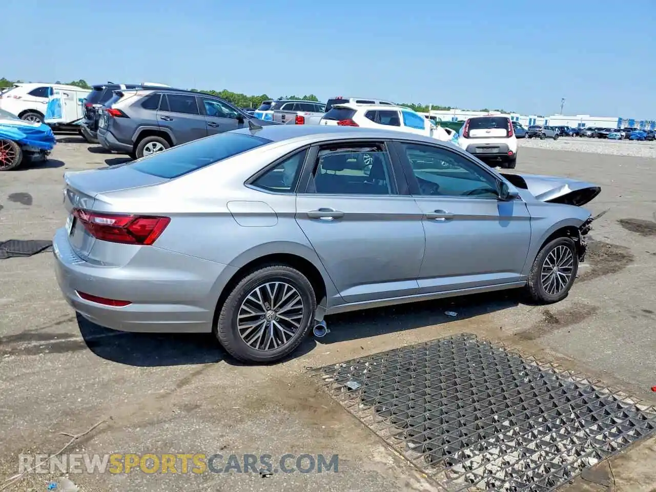 3 fotografías del automóvil dañado 3VWC57BU6MM023385 VOLKSWAGEN JETTA 2021