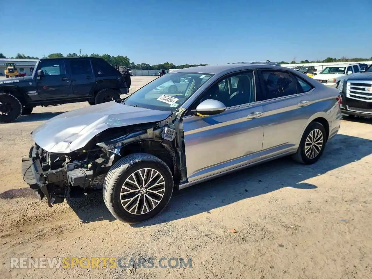 1 Photograph of a damaged car 3VWC57BU6MM023399 VOLKSWAGEN JETTA 2021