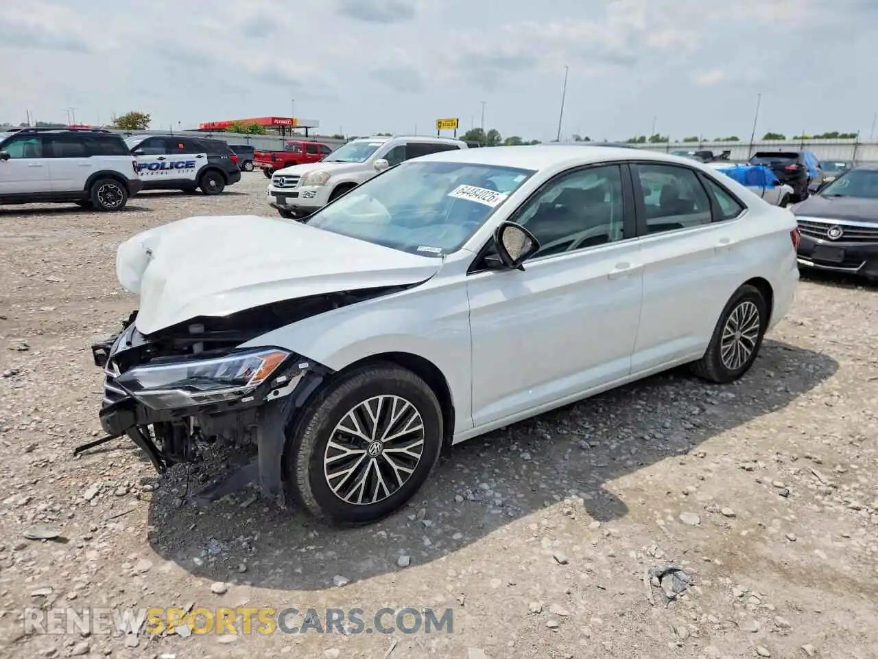 1 fotografías del automóvil dañado 3VWC57BU6MM030272 VOLKSWAGEN JETTA 2021
