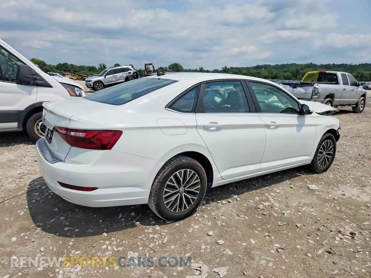 3 fotografías del automóvil dañado 3VWC57BU6MM030272 VOLKSWAGEN JETTA 2021