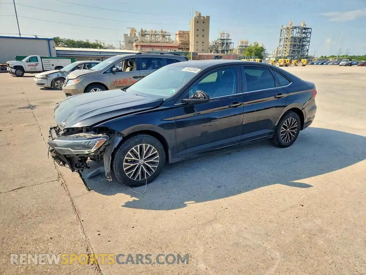 1 Фотография поврежденного автомобиля 3VWC57BU6MM033737 VOLKSWAGEN JETTA 2021