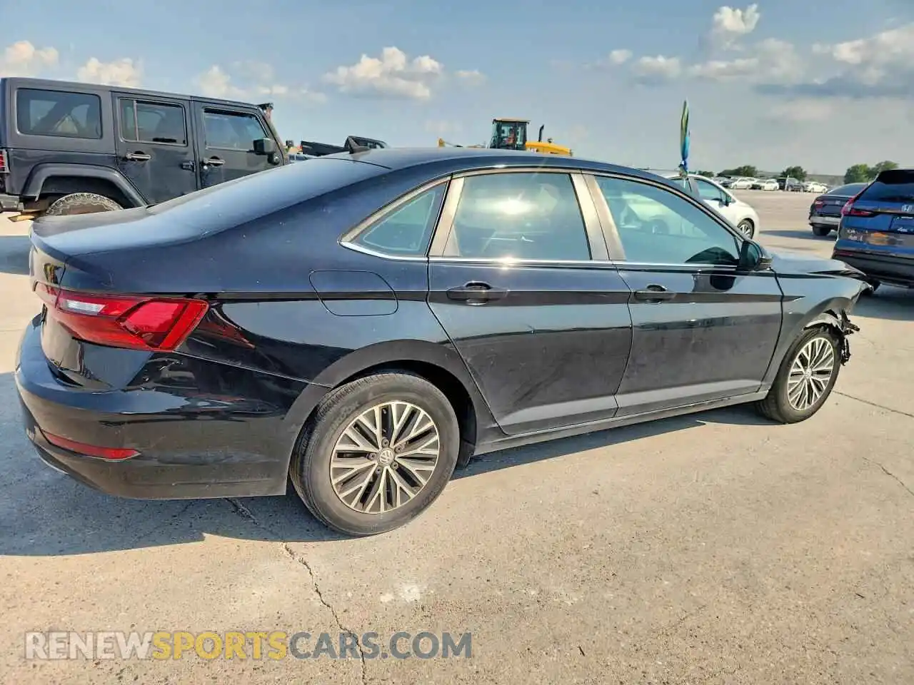 3 Фотография поврежденного автомобиля 3VWC57BU6MM033737 VOLKSWAGEN JETTA 2021