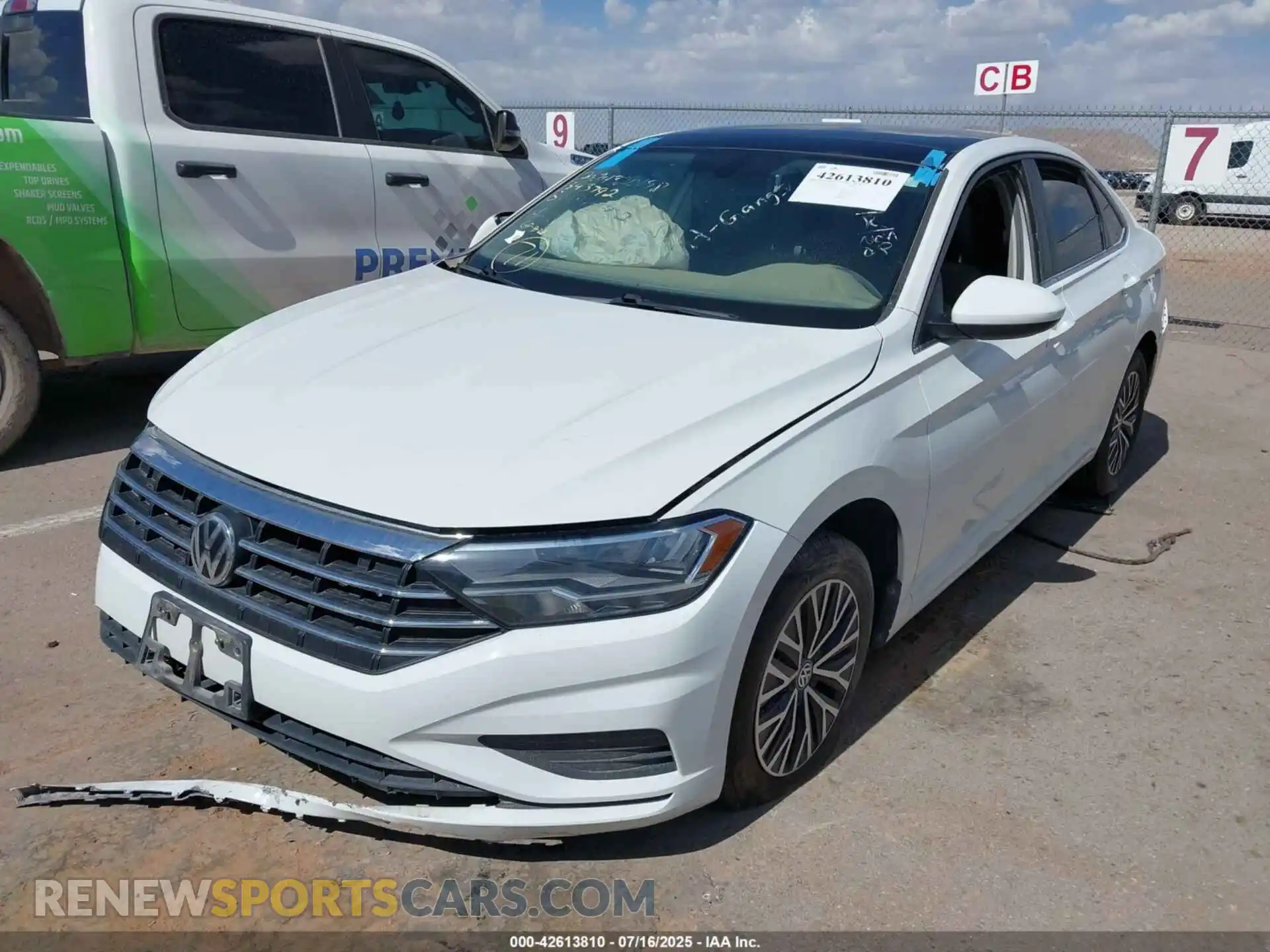 2 Photograph of a damaged car 3VWC57BU6MM046116 VOLKSWAGEN JETTA 2021
