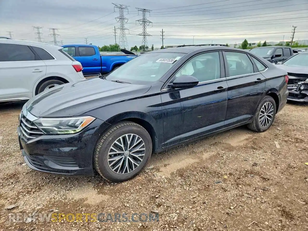 1 Photograph of a damaged car 3VWC57BU6MM047153 VOLKSWAGEN JETTA 2021
