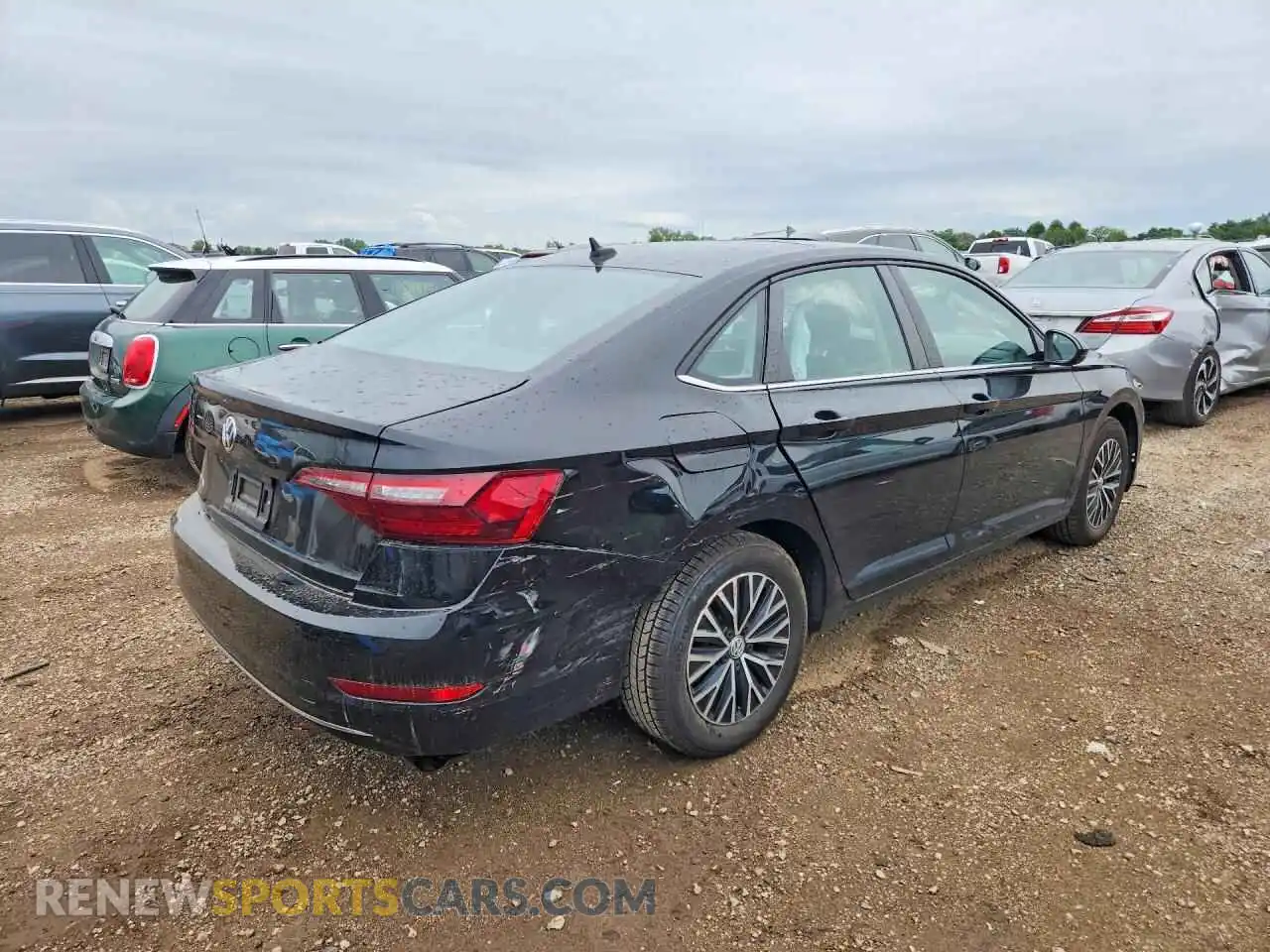 3 Photograph of a damaged car 3VWC57BU6MM047153 VOLKSWAGEN JETTA 2021