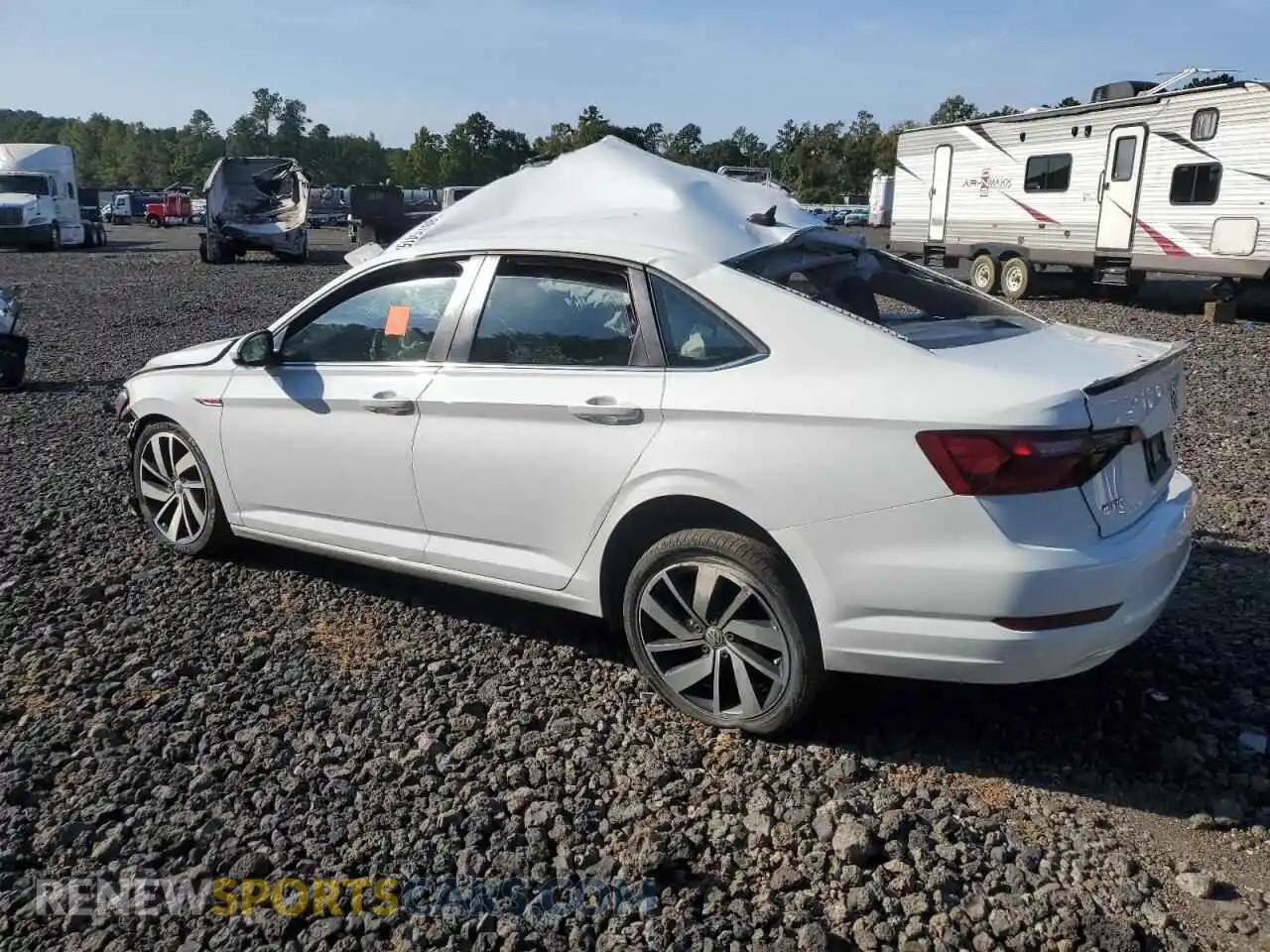 2 Photograph of a damaged car 3VWC57BU6MM056872 VOLKSWAGEN JETTA 2021