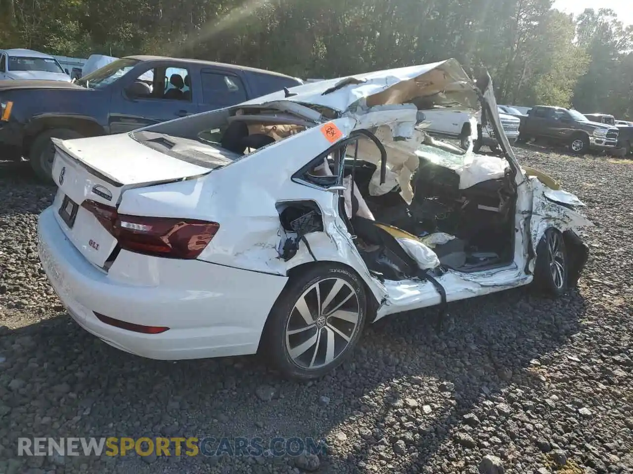 3 Photograph of a damaged car 3VWC57BU6MM056872 VOLKSWAGEN JETTA 2021